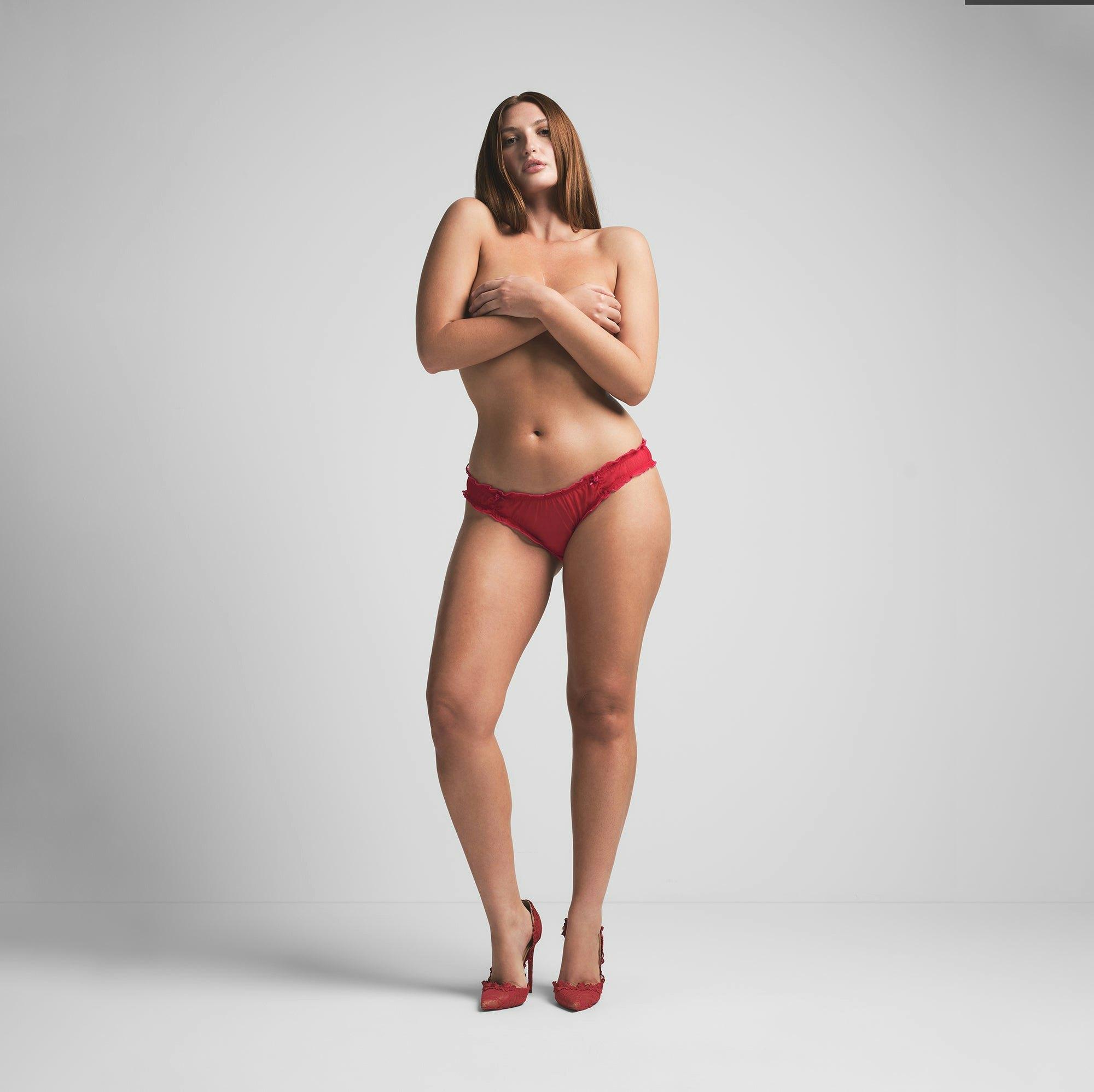 ULTRA FINE MESH HOLIDAY BIKINI 3-PACK | HONEY MULTI Product Image