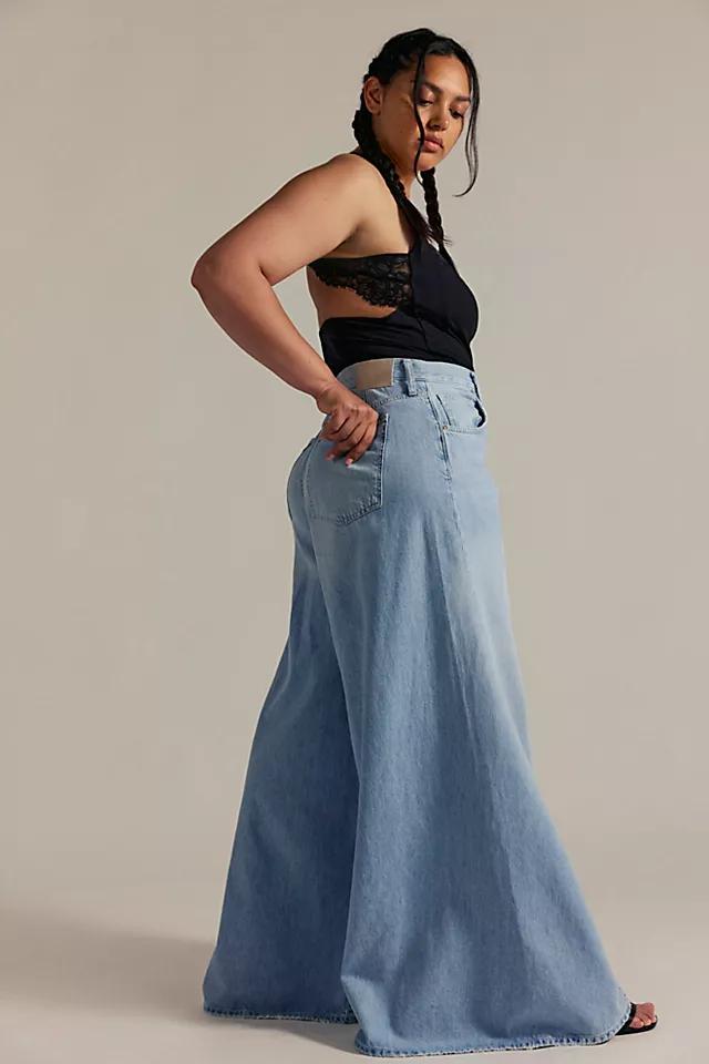 CRVY Pacifica Wide-Leg Jeans Product Image