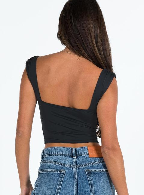 Candyce Top Black Product Image