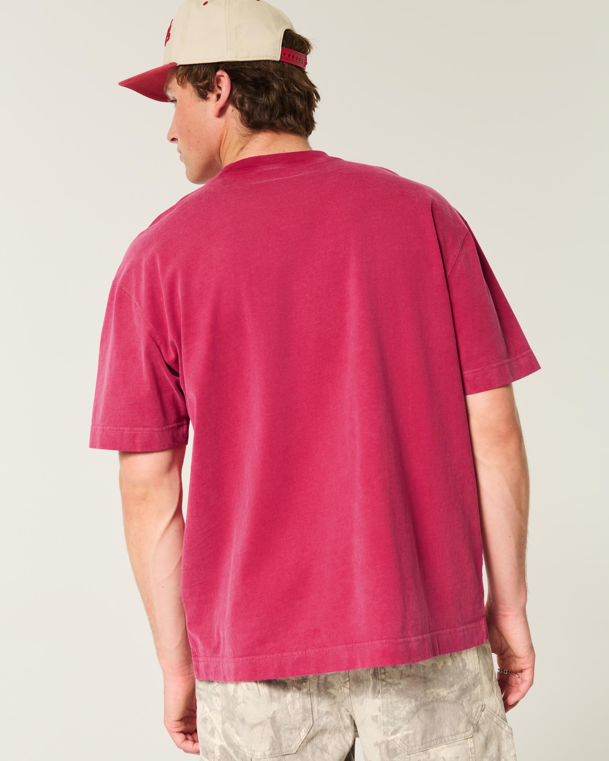 Dalix Mens Lil Smile Heavy Weight Cotton Tee Product Image