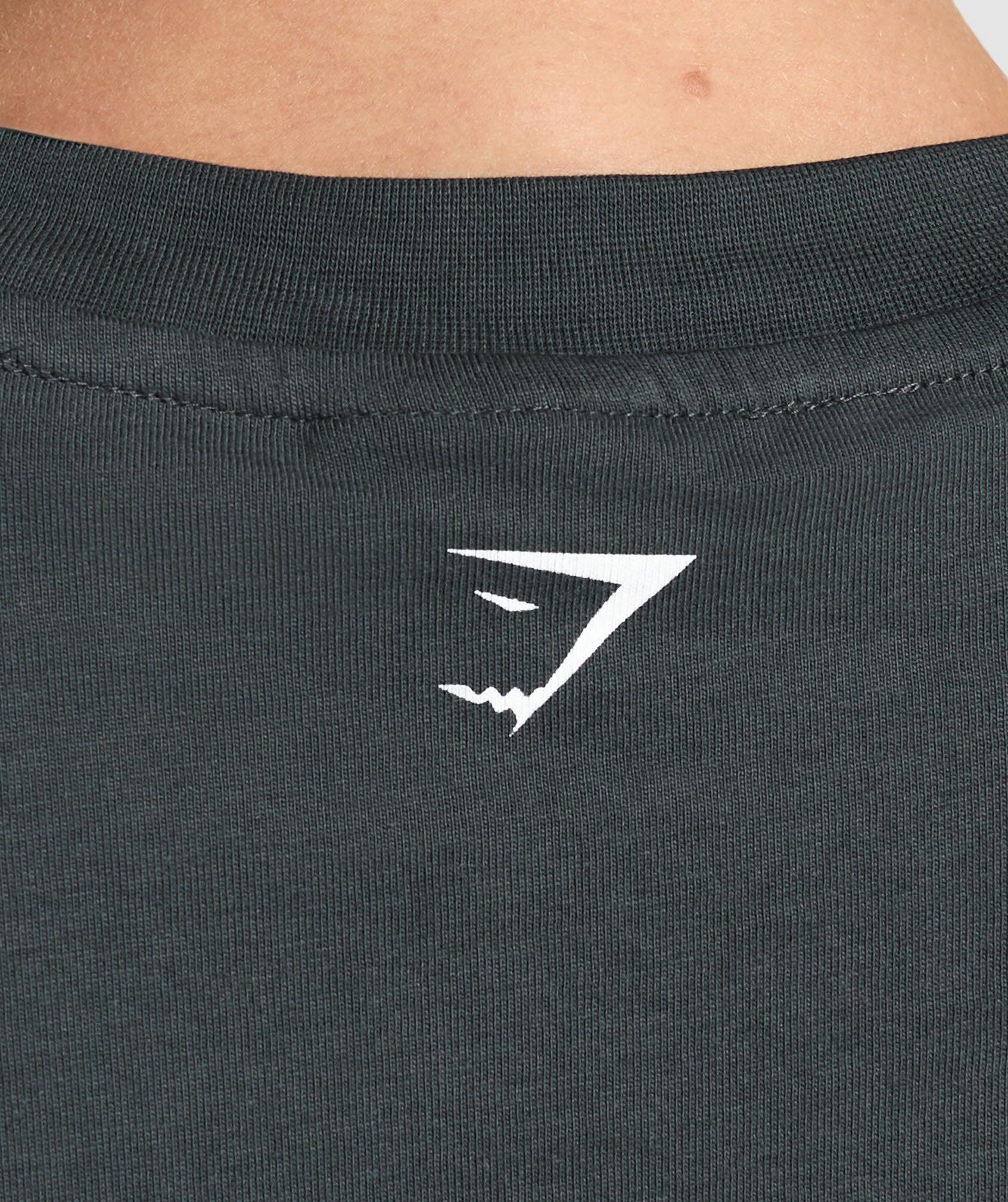 I Love Squats Graphic Oversized Tee Product Image