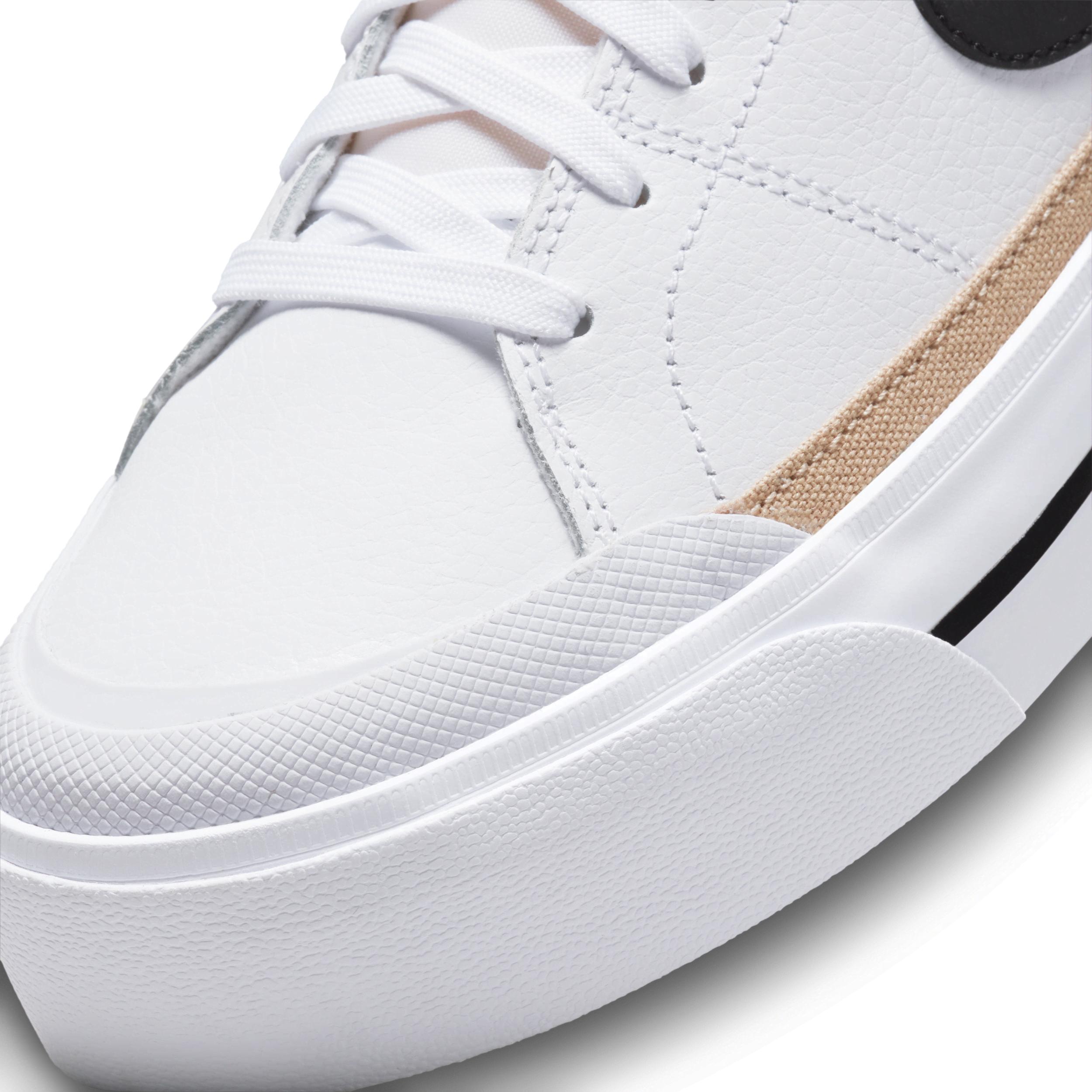 Nike Womens Court Legacy Lift Shoes | DM7590-100 Product Image
