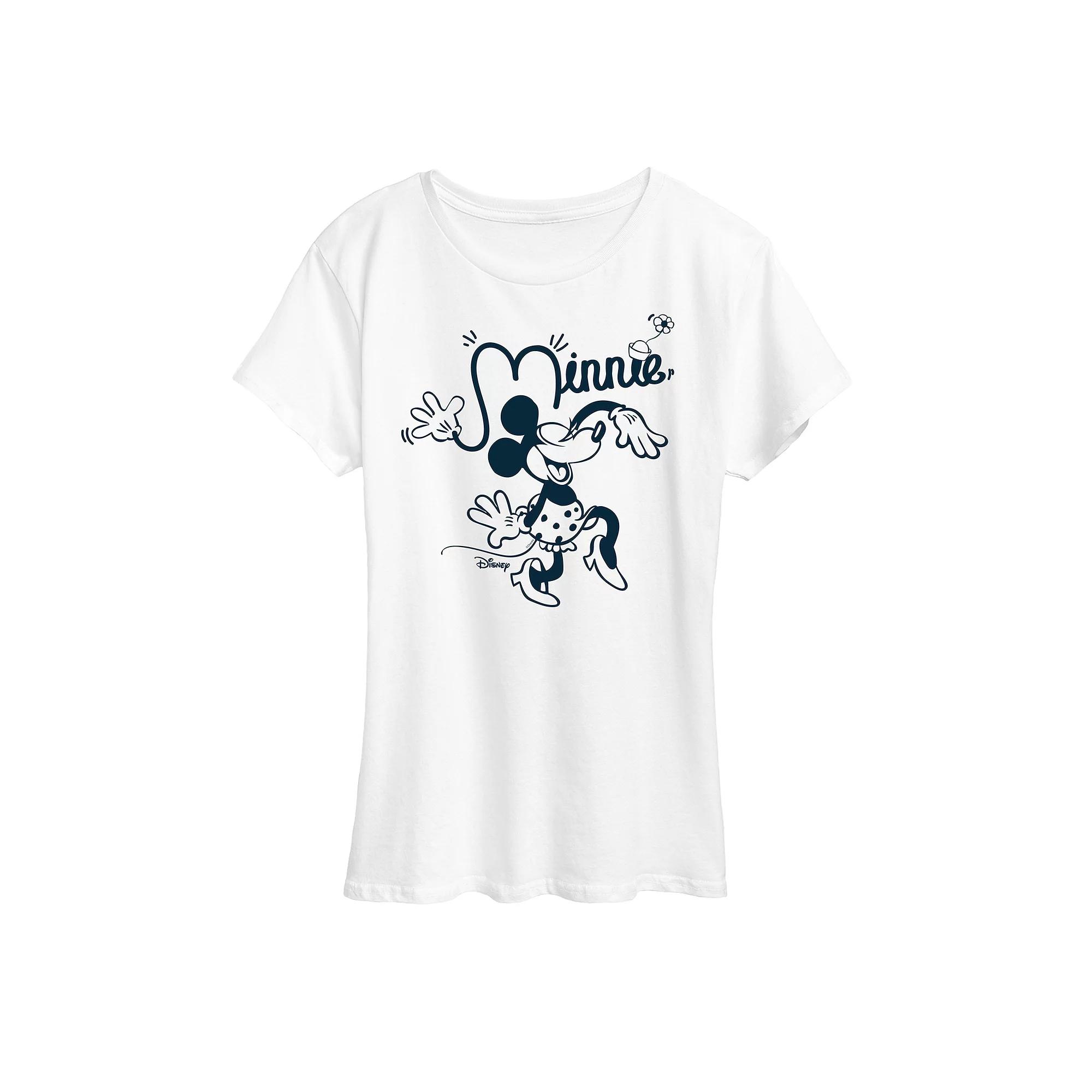 Disney's Minnie Mouse Fun Graphic Tee, Women's,  Product Image
