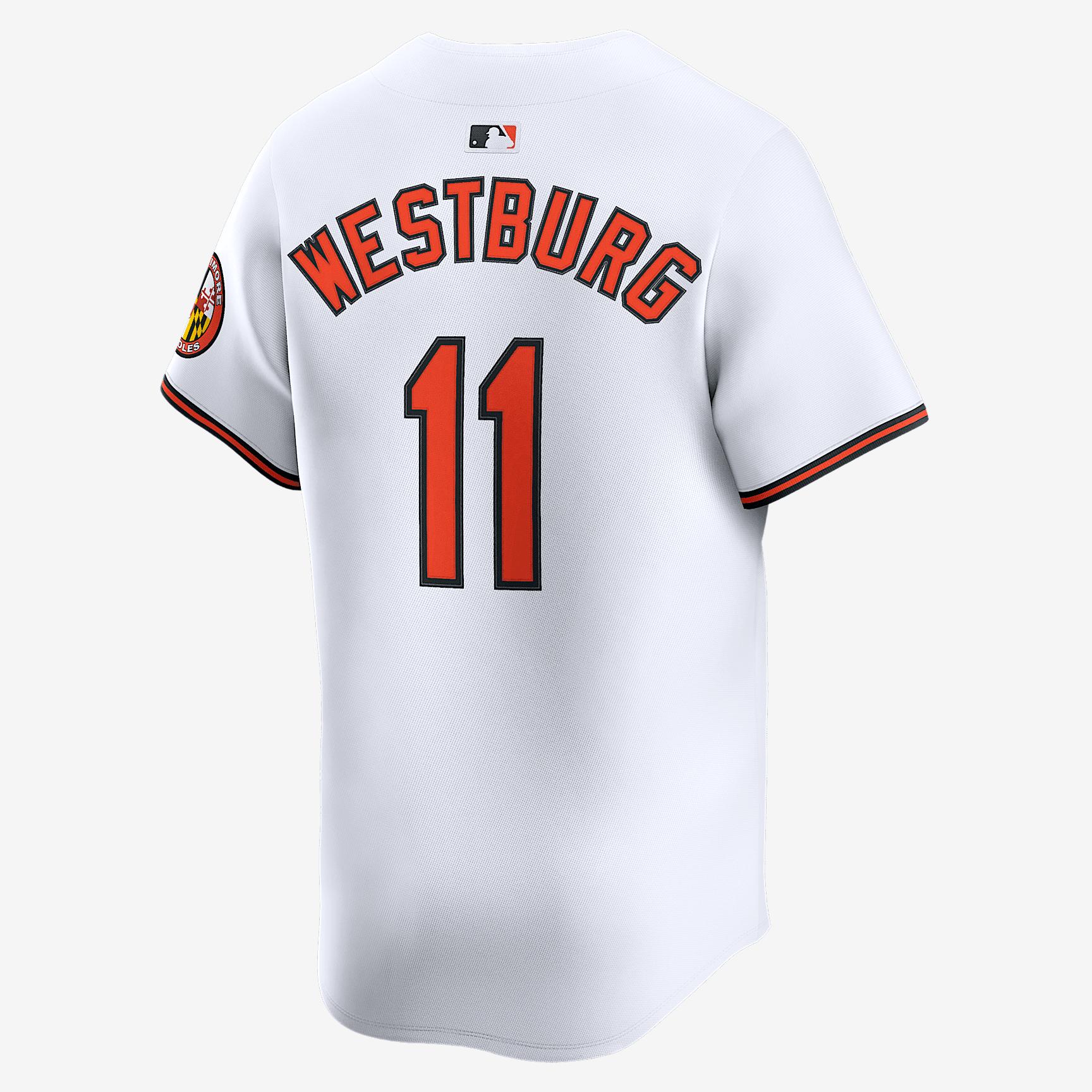 Jordan Westburg Baltimore Orioles Nike Mens Dri-FIT ADV MLB Limited Jersey | LM25OLHOOL9-YN3 Product Image