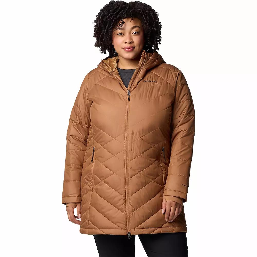 Columbia Womens Heavenly Long Hooded Jacket - Plus Size- Product Image