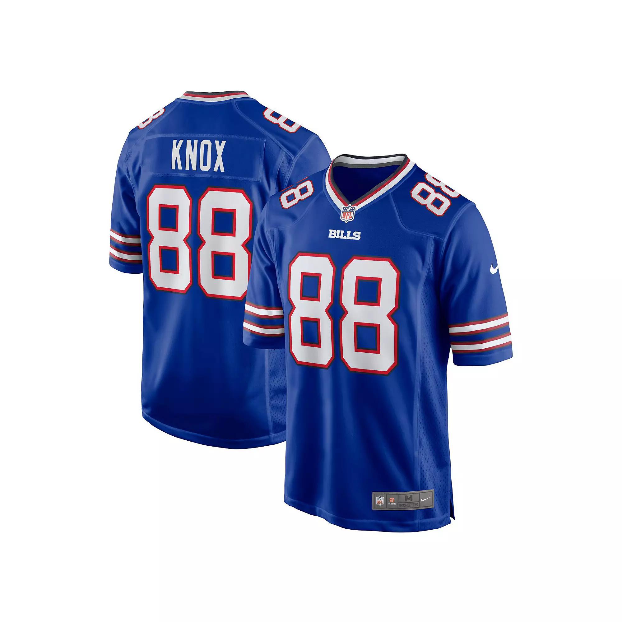 Men's Nike Dawson Knox Royal Buffalo Bills Game Jersey, Size: Medium, Blue Product Image