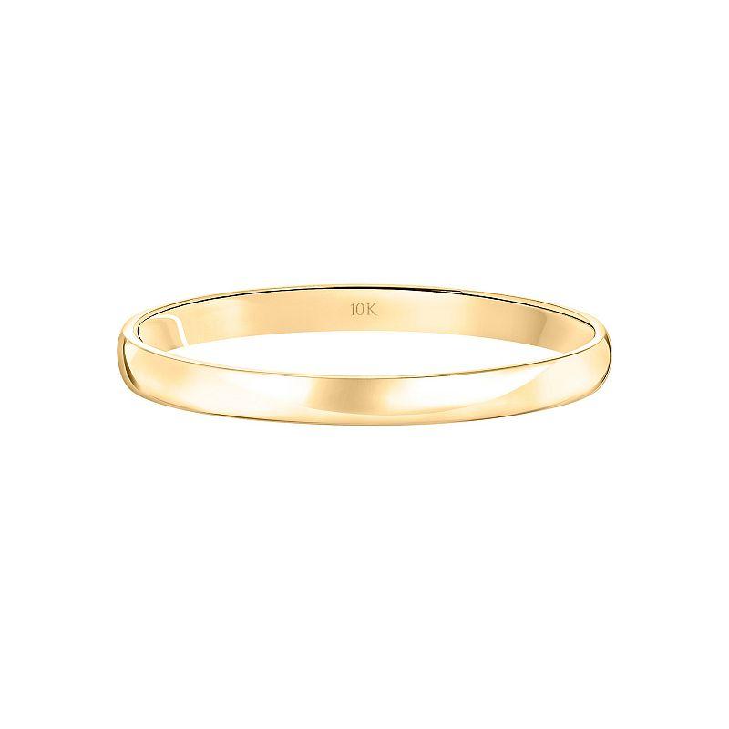 Love Always 10k Gold 2 mm Wedding Band, Women's, Size: 8, 10k Yellow Gold Product Image