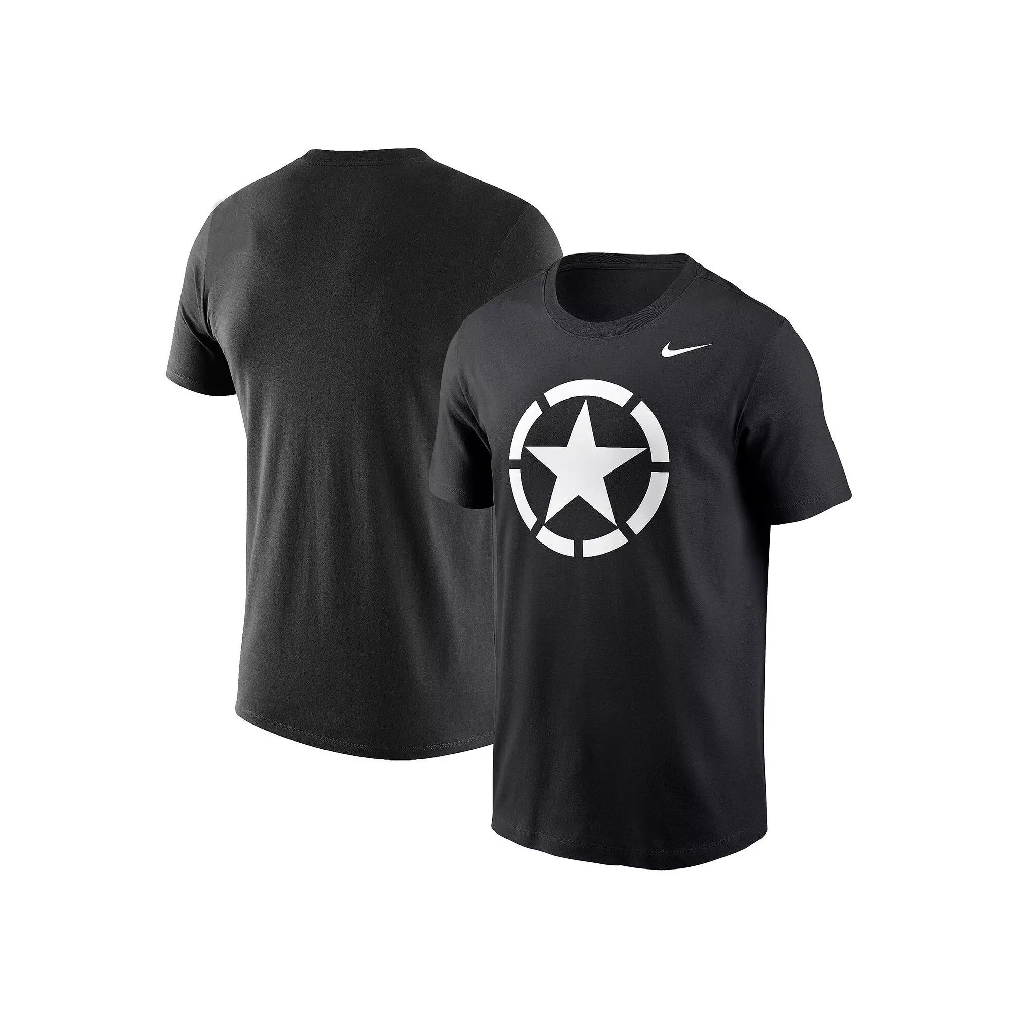 Men's Nike Black Army Black Knights 2024 Rivalry Collection Star T-Shirt,  Product Image