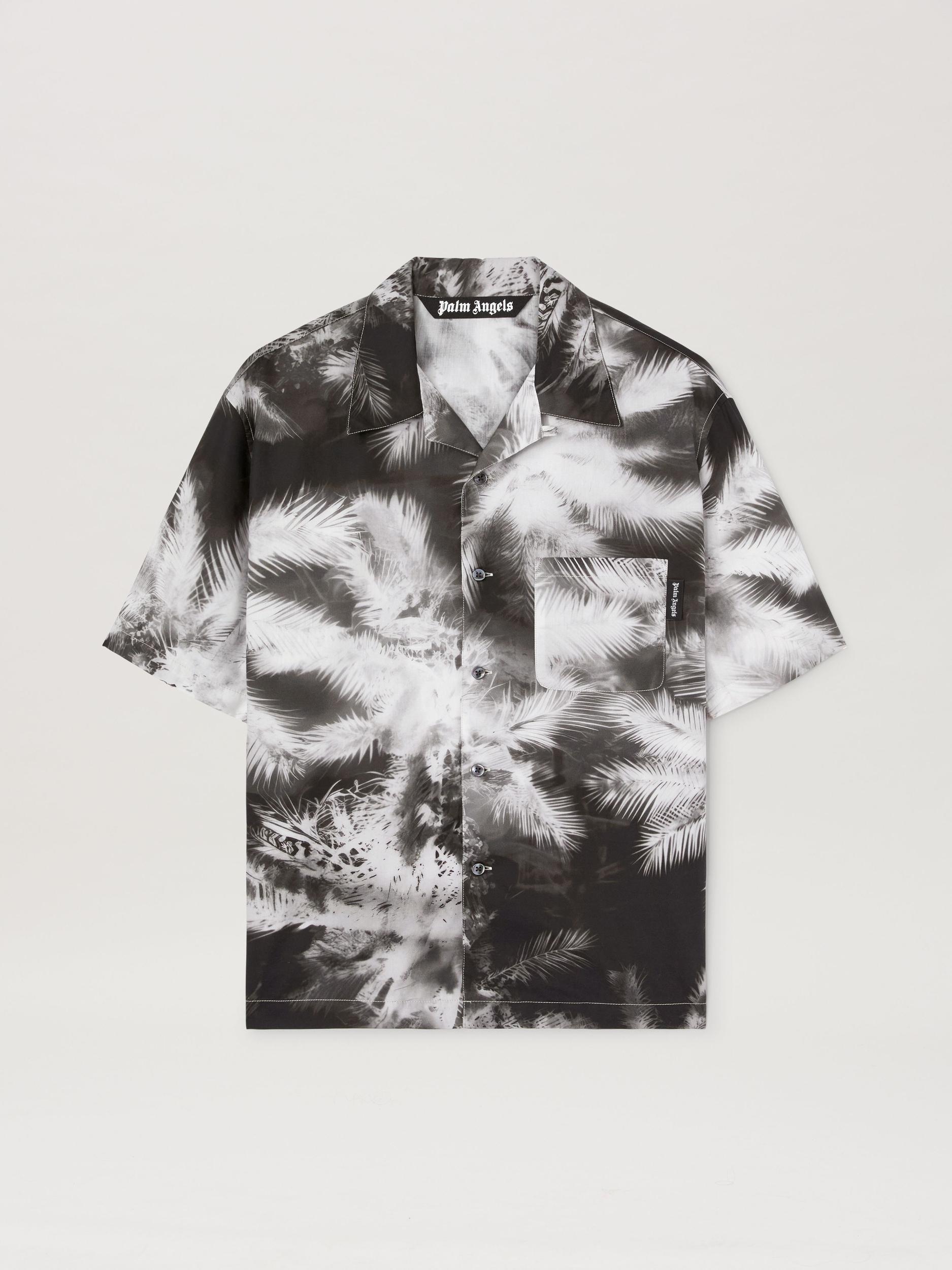 BLACK BLUEPRINT PALMS SHIRT BLACK - OFF Product Image