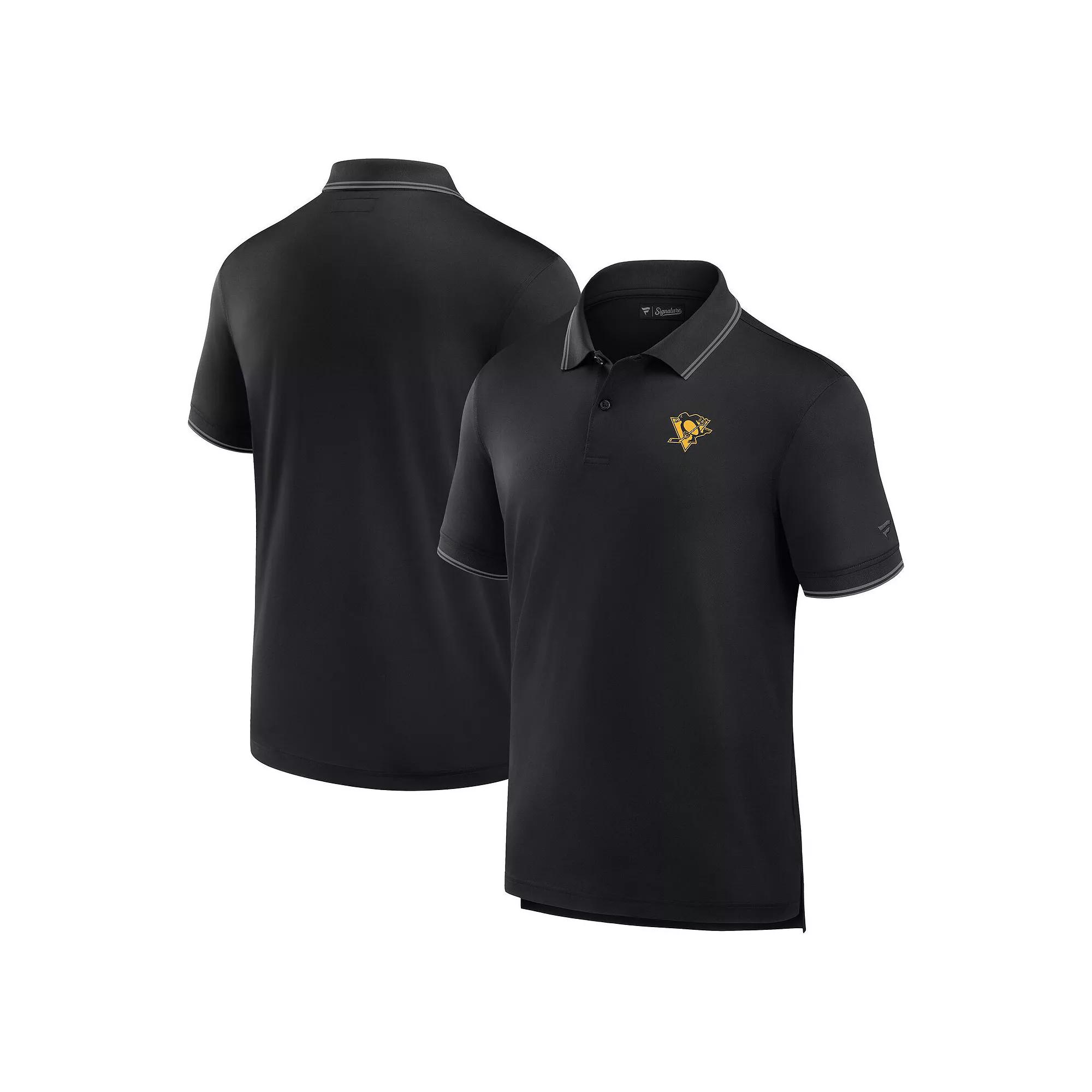 Men's Fanatics Black Cincinnati Bengals Front Office Move Mono Polo,  Product Image