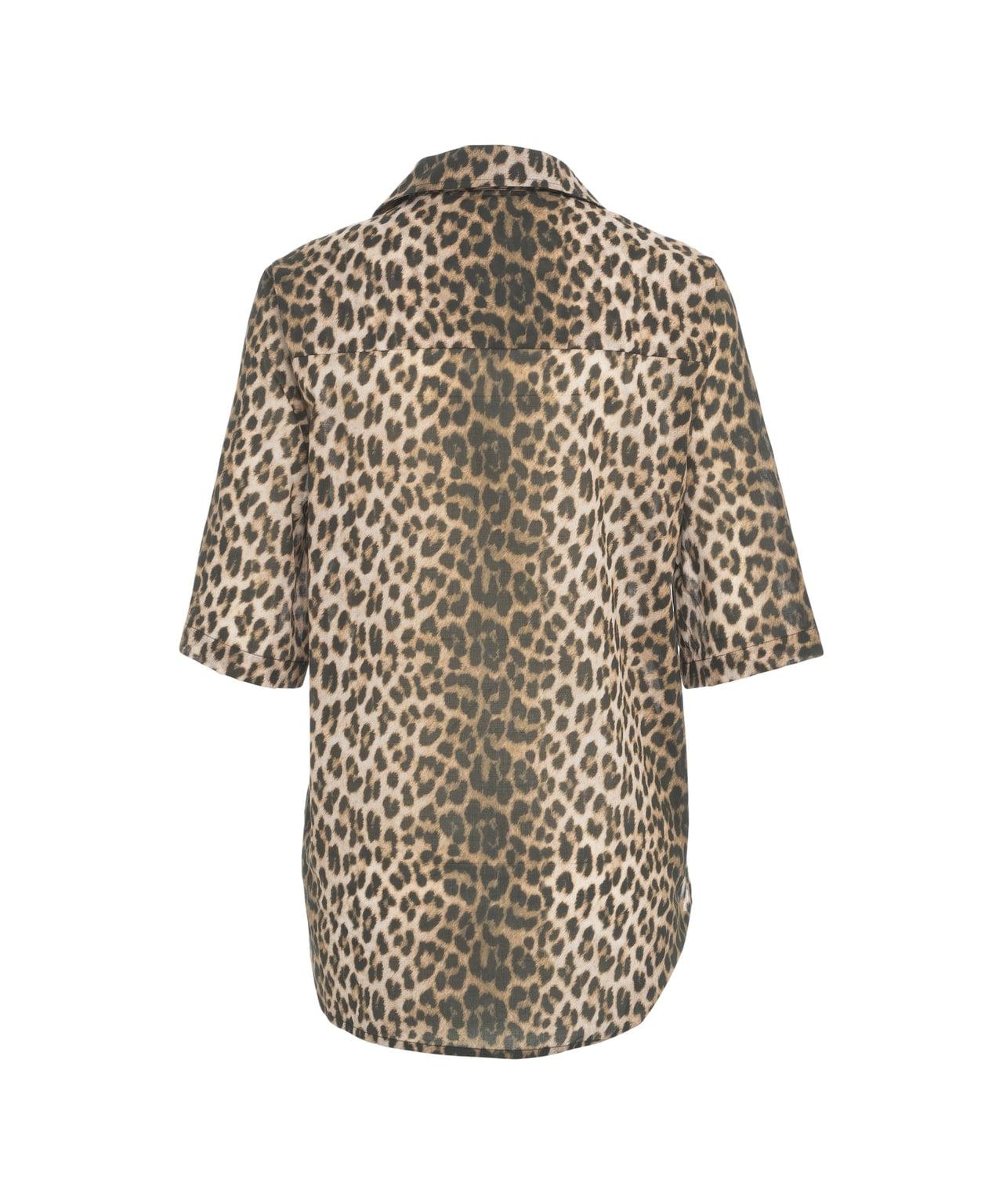 Blouse with animal print 'Solumon' Product Image