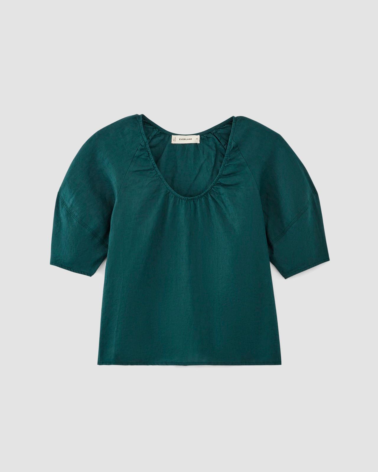 The Scoop Top in Linen Product Image