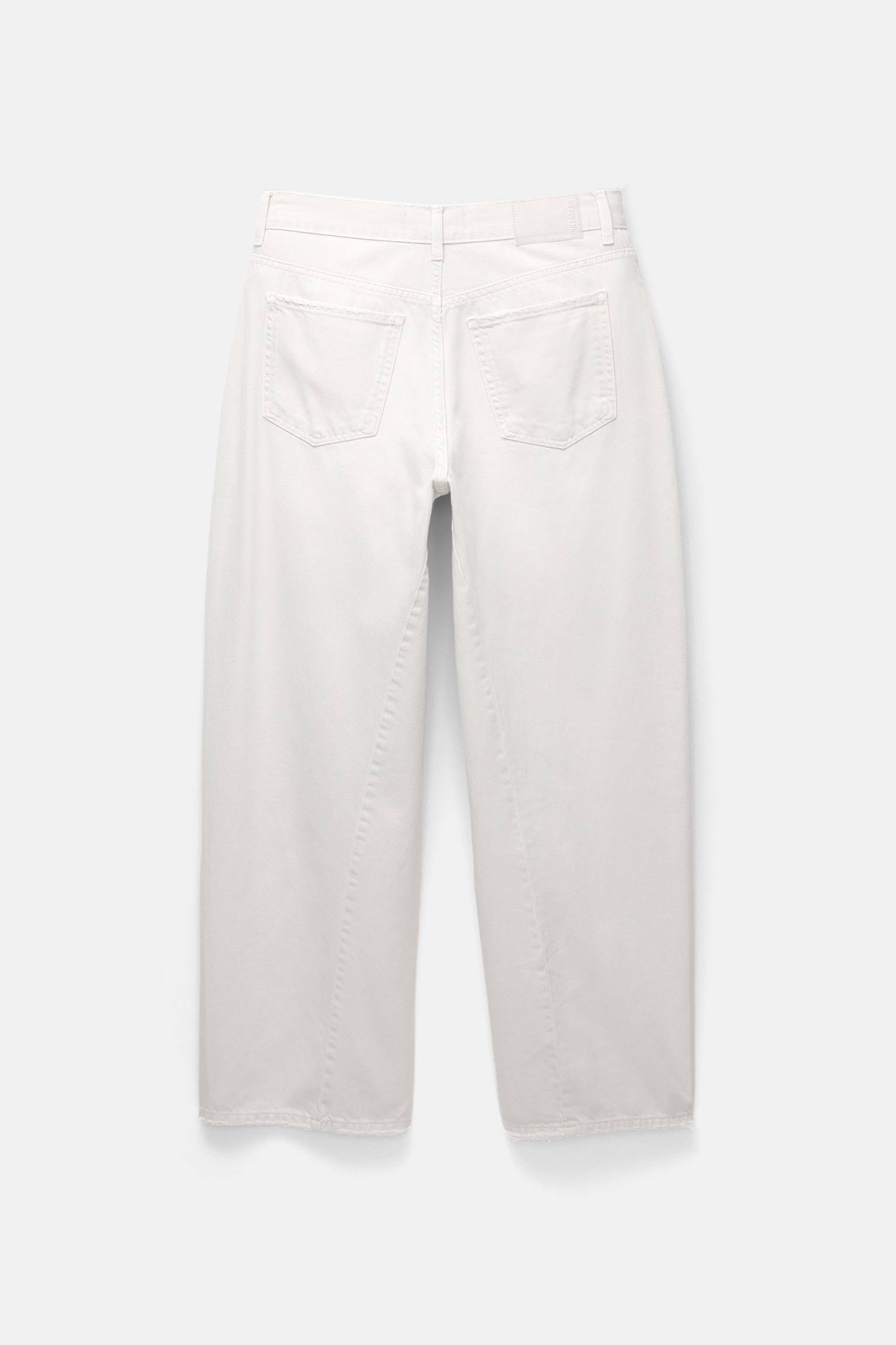 Balloon fit pants with seams Product Image