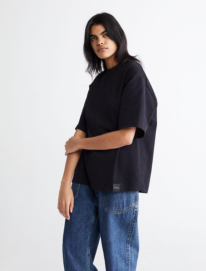 Standards Compact Cotton Crewneck T-Shirt Product Image