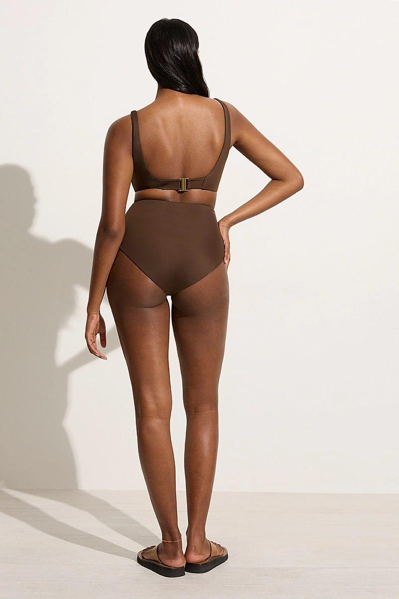 Afonso Bikini Bottom Coffee - Final Sale Product Image