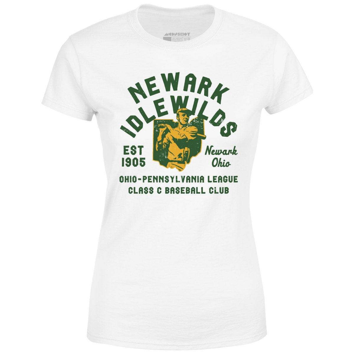 Newark Idlewilds - Ohio - Vintage Defunct Baseball Teams - Women's T-Shirt Female Product Image