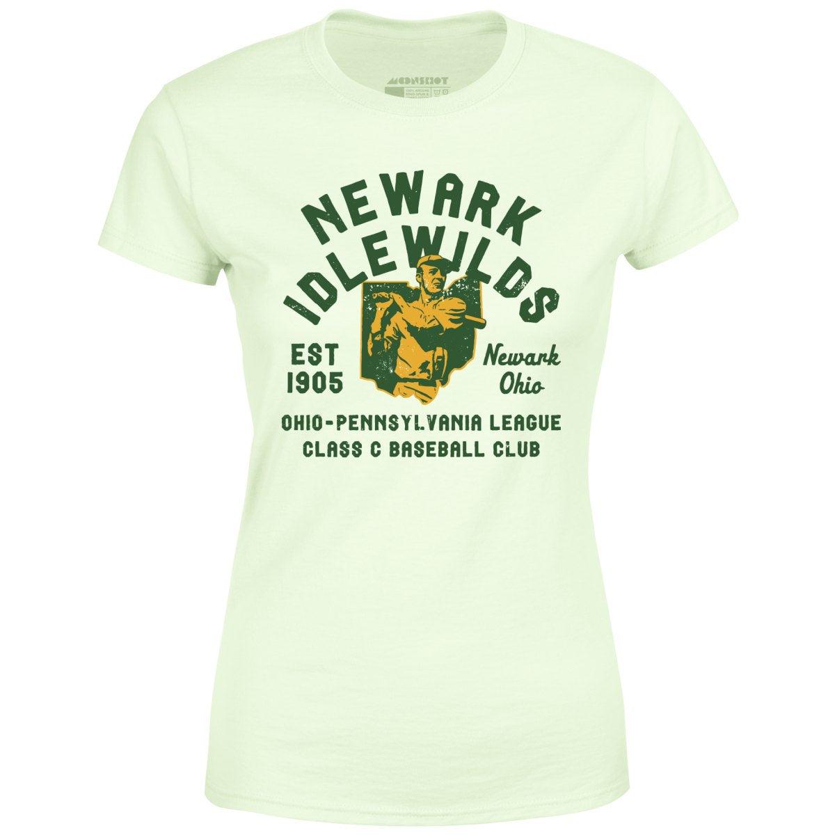Newark Idlewilds - Ohio - Vintage Defunct Baseball Teams - Women's T-Shirt Female Product Image