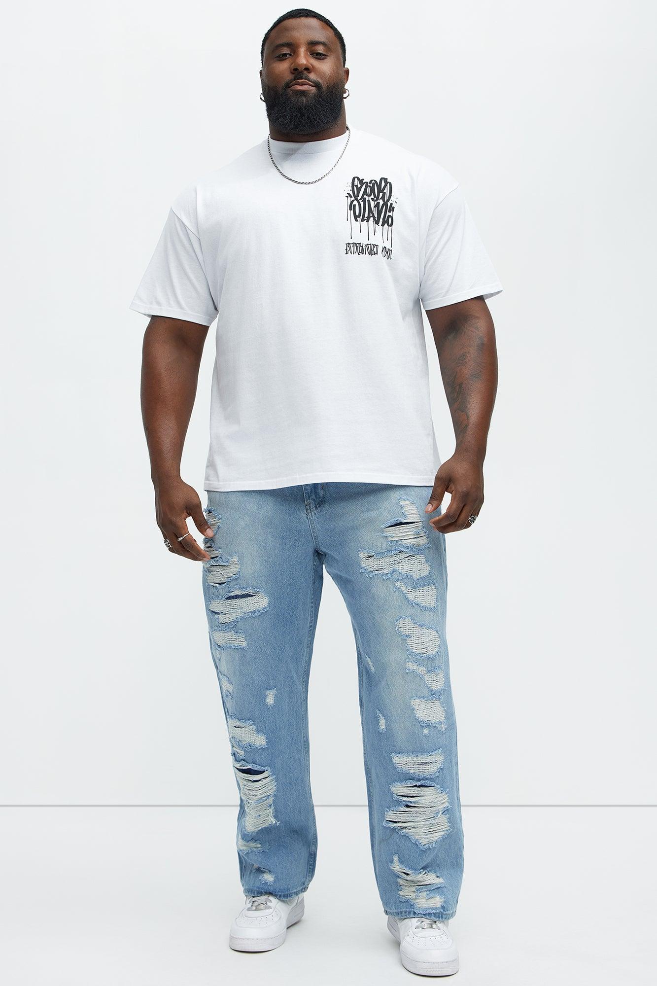 All Part Of Gods Plan Short Sleeve Tee - White Product Image