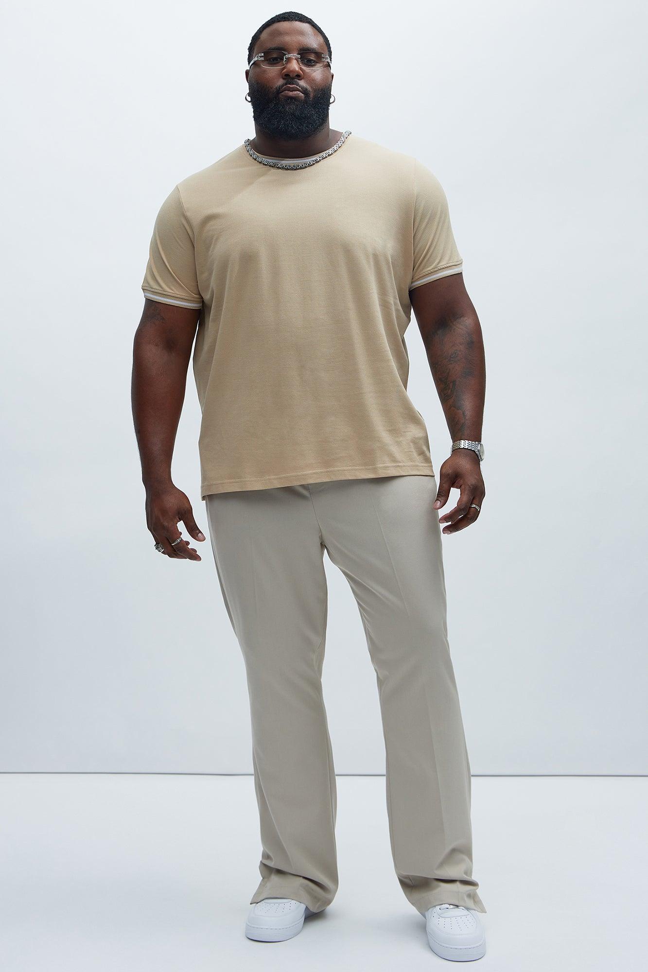 Jaxon Short Sleeve Tee - Tan Product Image