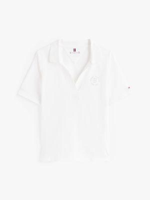 Regular Fit Circle Logo Stretch Polo Product Image