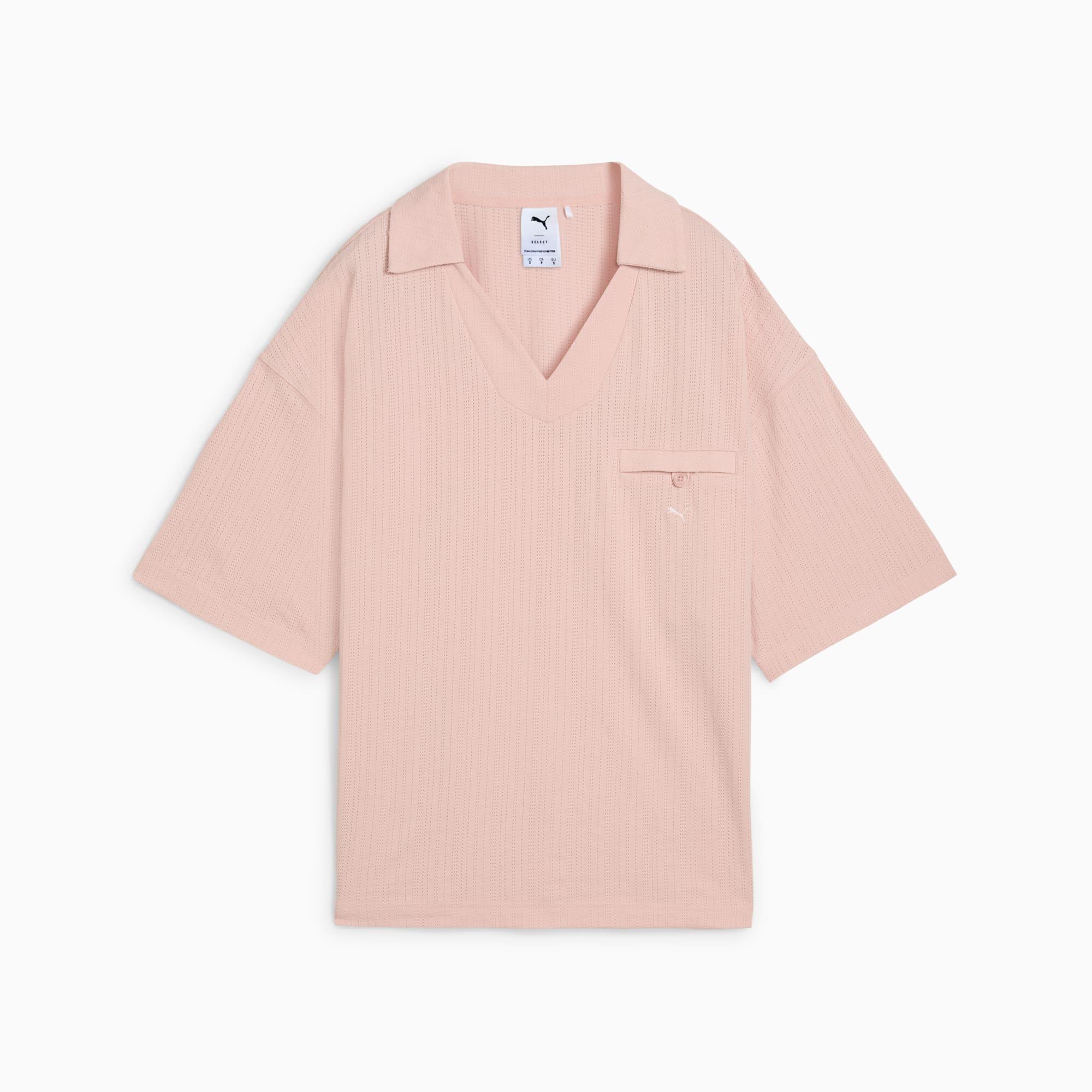 YONA Women's Oversized Polo Product Image