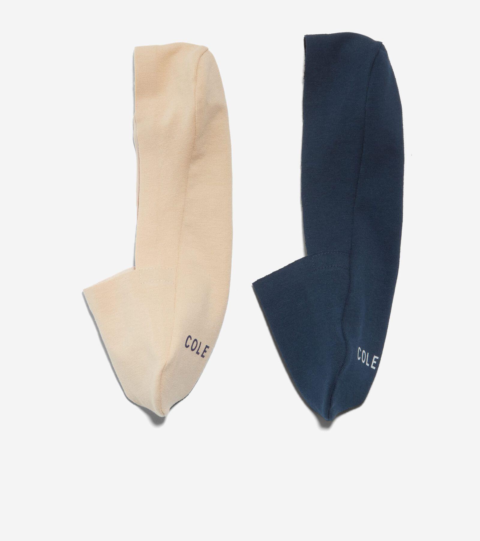 Cole Haan Mens 2 Pack Sock Liner - Brown Product Image