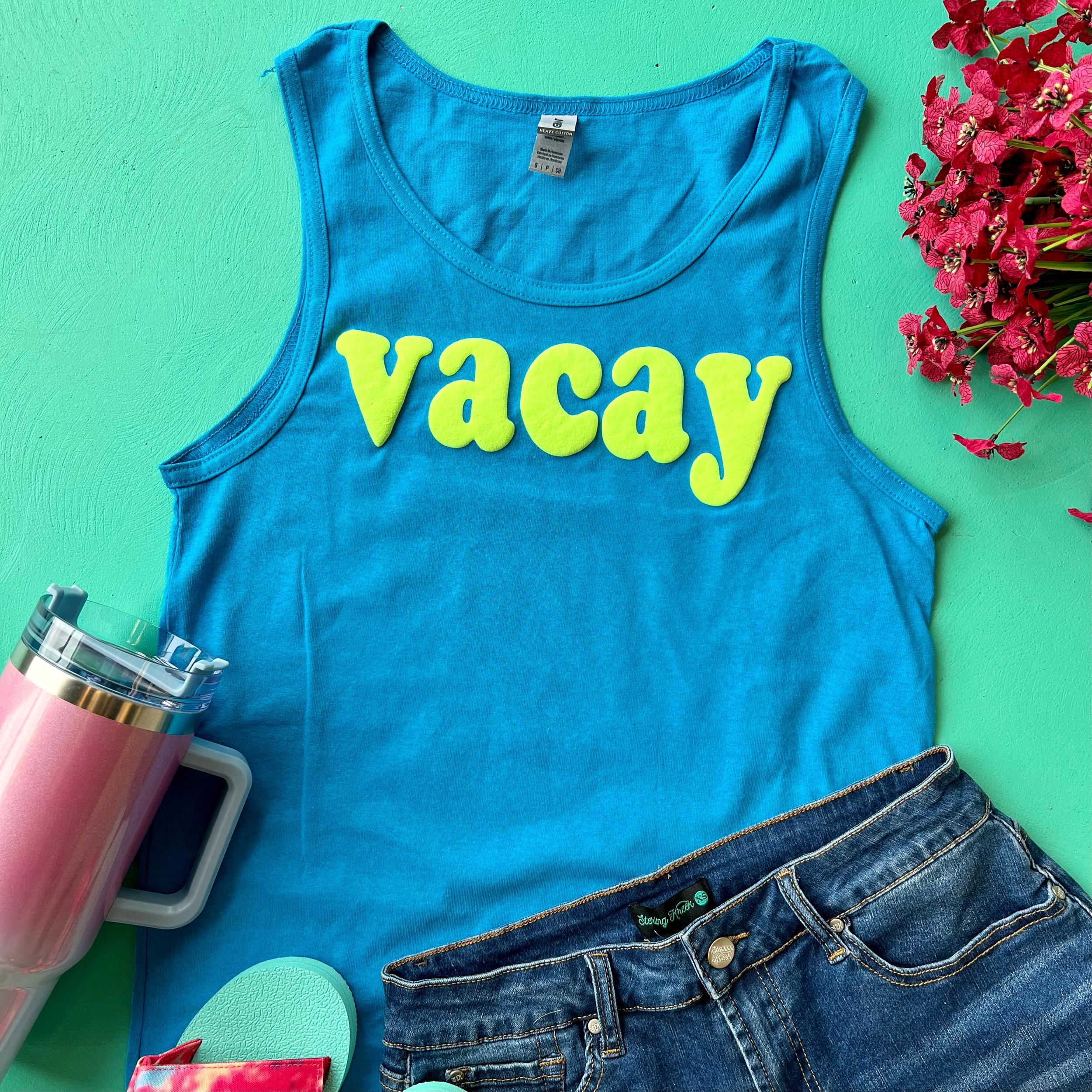 Vacay Magic Puff Tank Top* Product Image