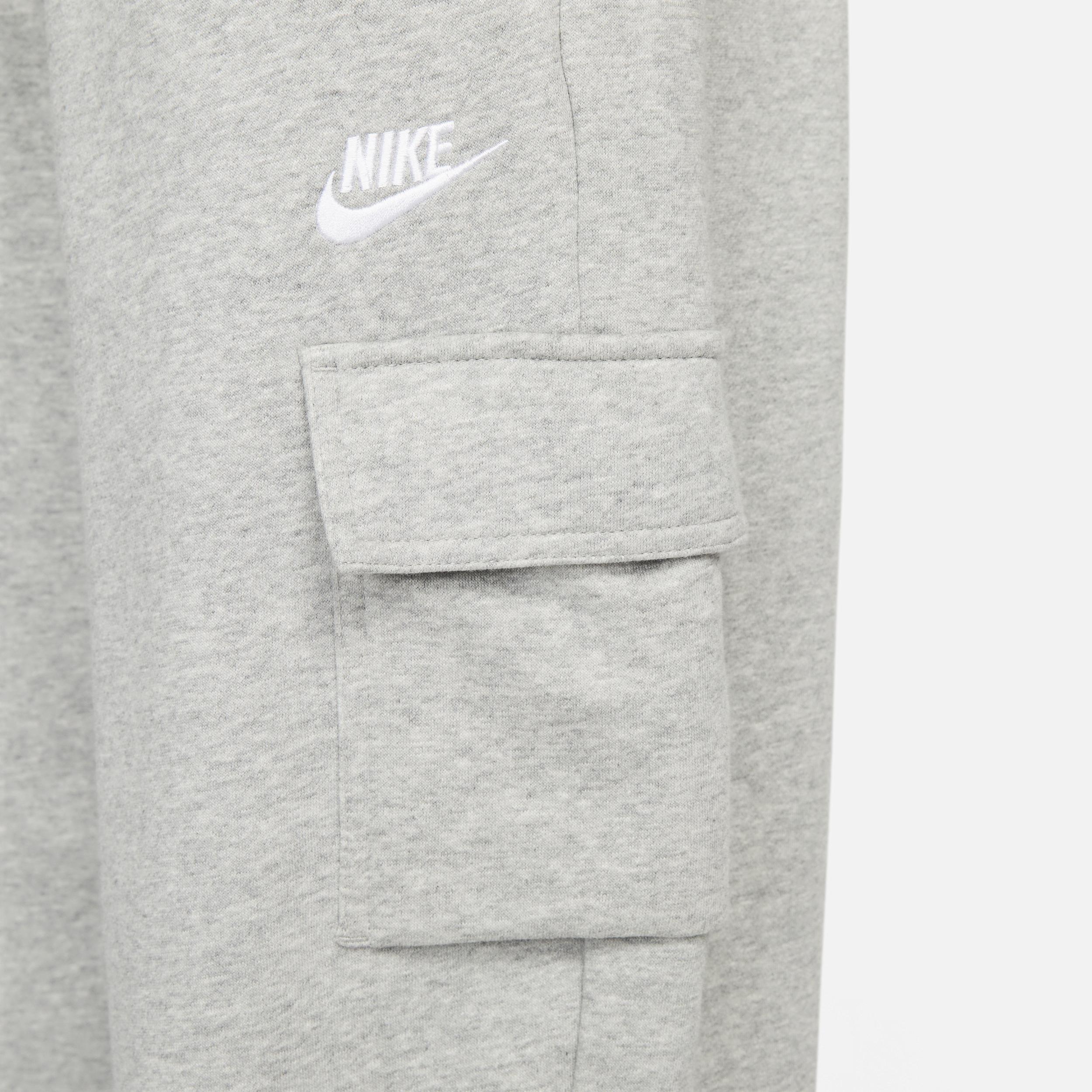 Womens Nike Sportswear Club Fleece Mid-Rise Oversized Cargo Sweatpants | DQ5196-063 Product Image