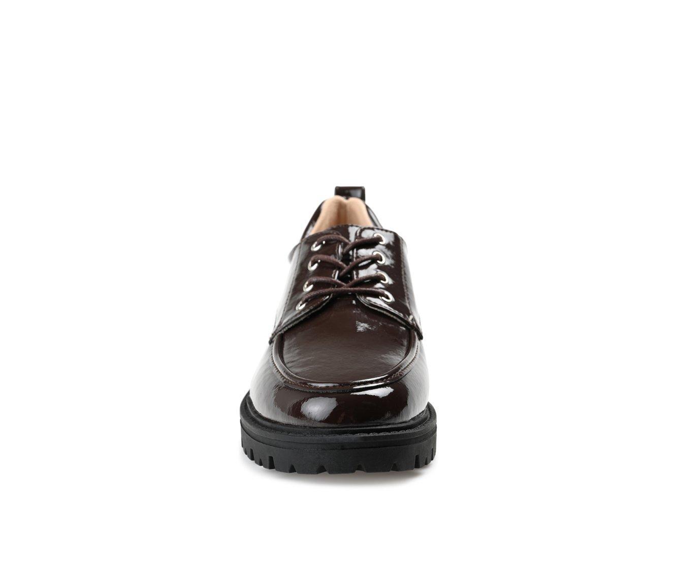 Women's Journee Collection Zina Lugged Oxfords Product Image
