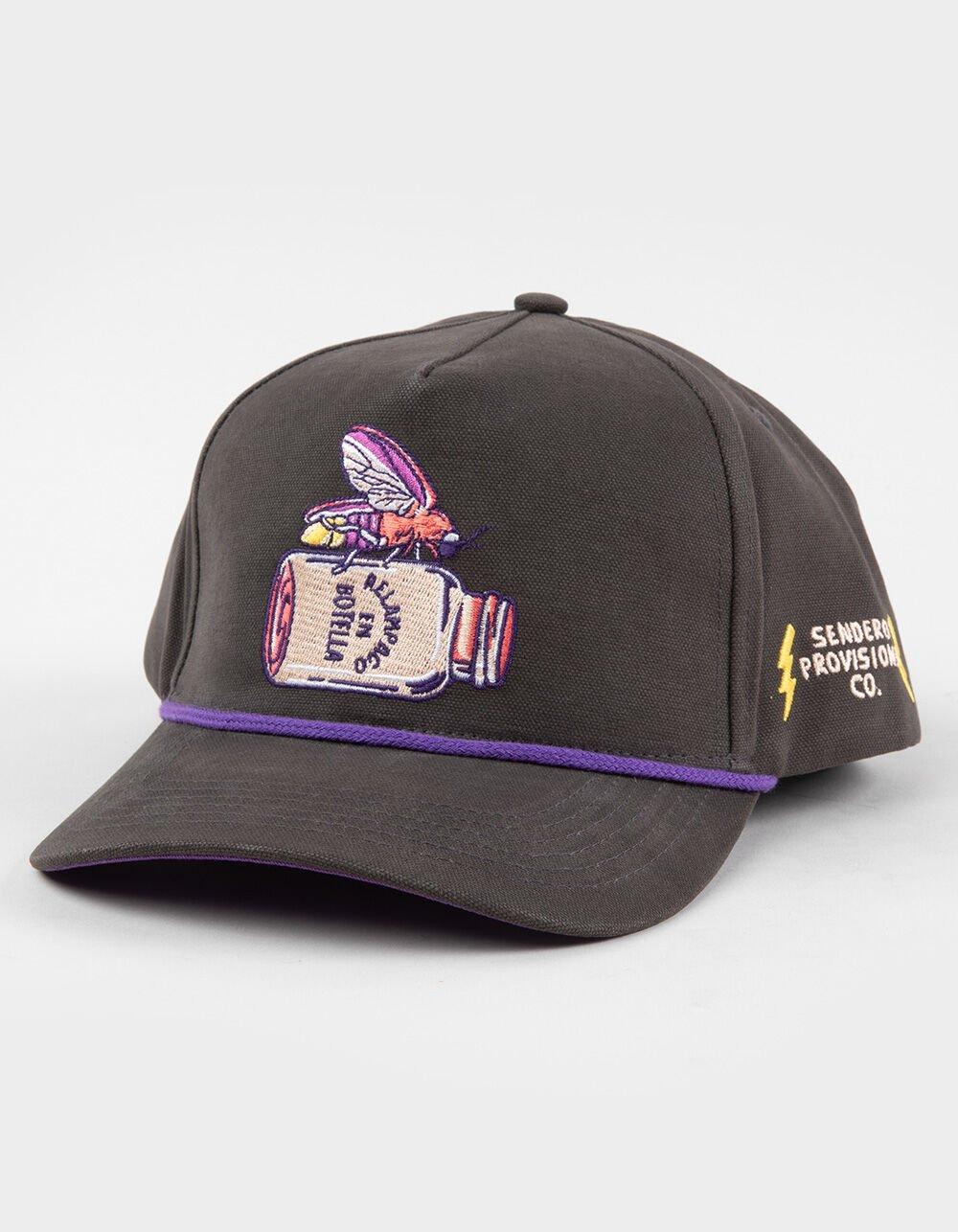 SENDERO PROVISIONS CO. Firefly Snapback Hat - BLACK COMBO Product Image