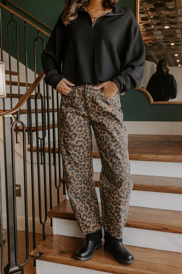 The Dolly High Waist Barrel Leg Jean Product Image