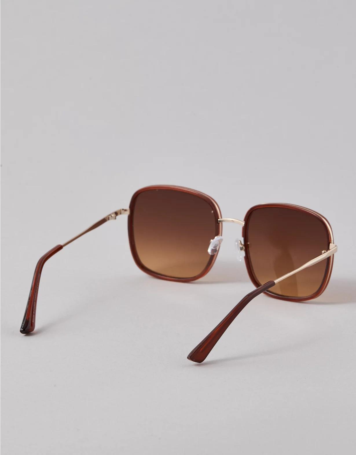 AE Oversized Metal Sunglasses Product Image