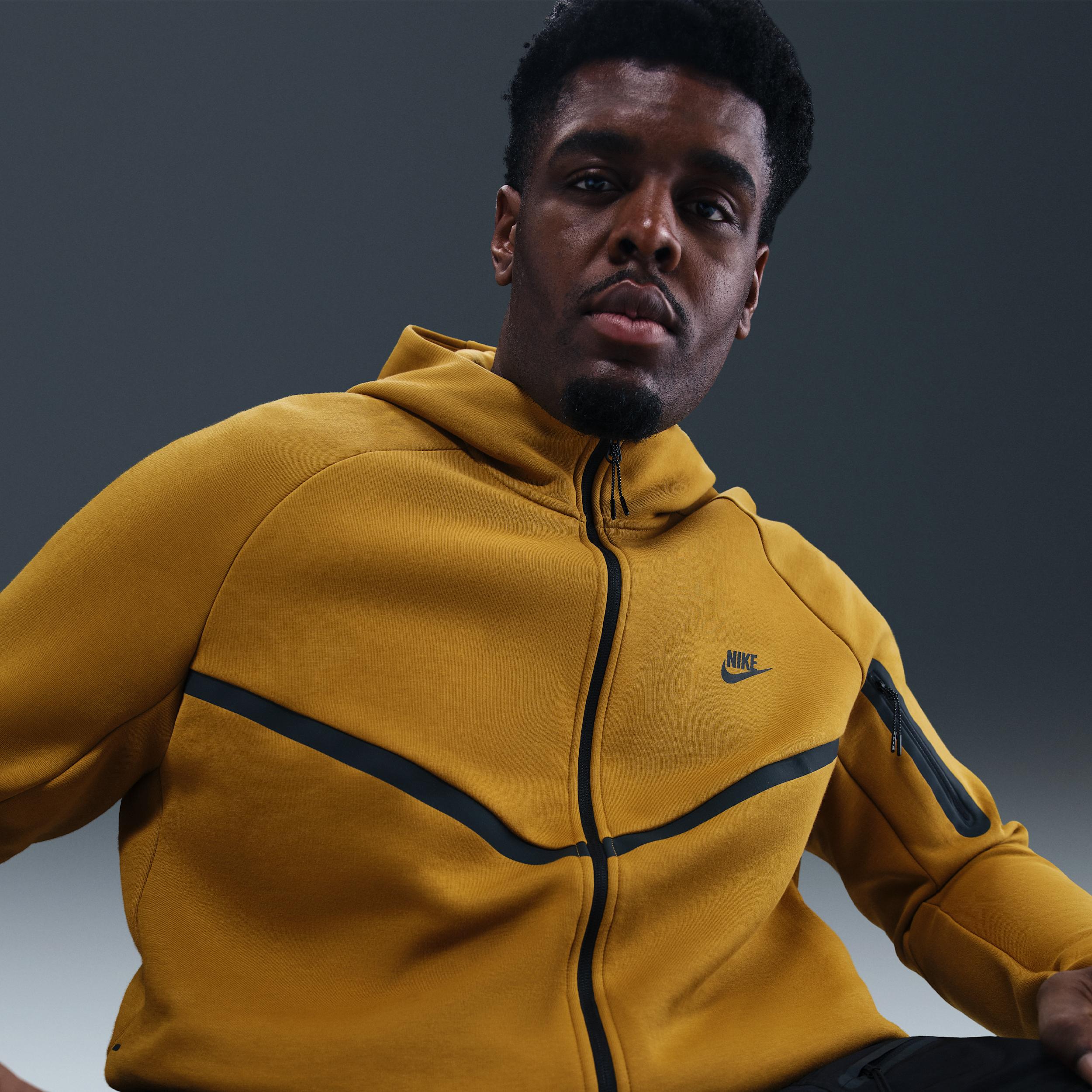 Nike Mens Tech Fleece Windrunner Full-Zip Jacket | HV0949-352 Product Image