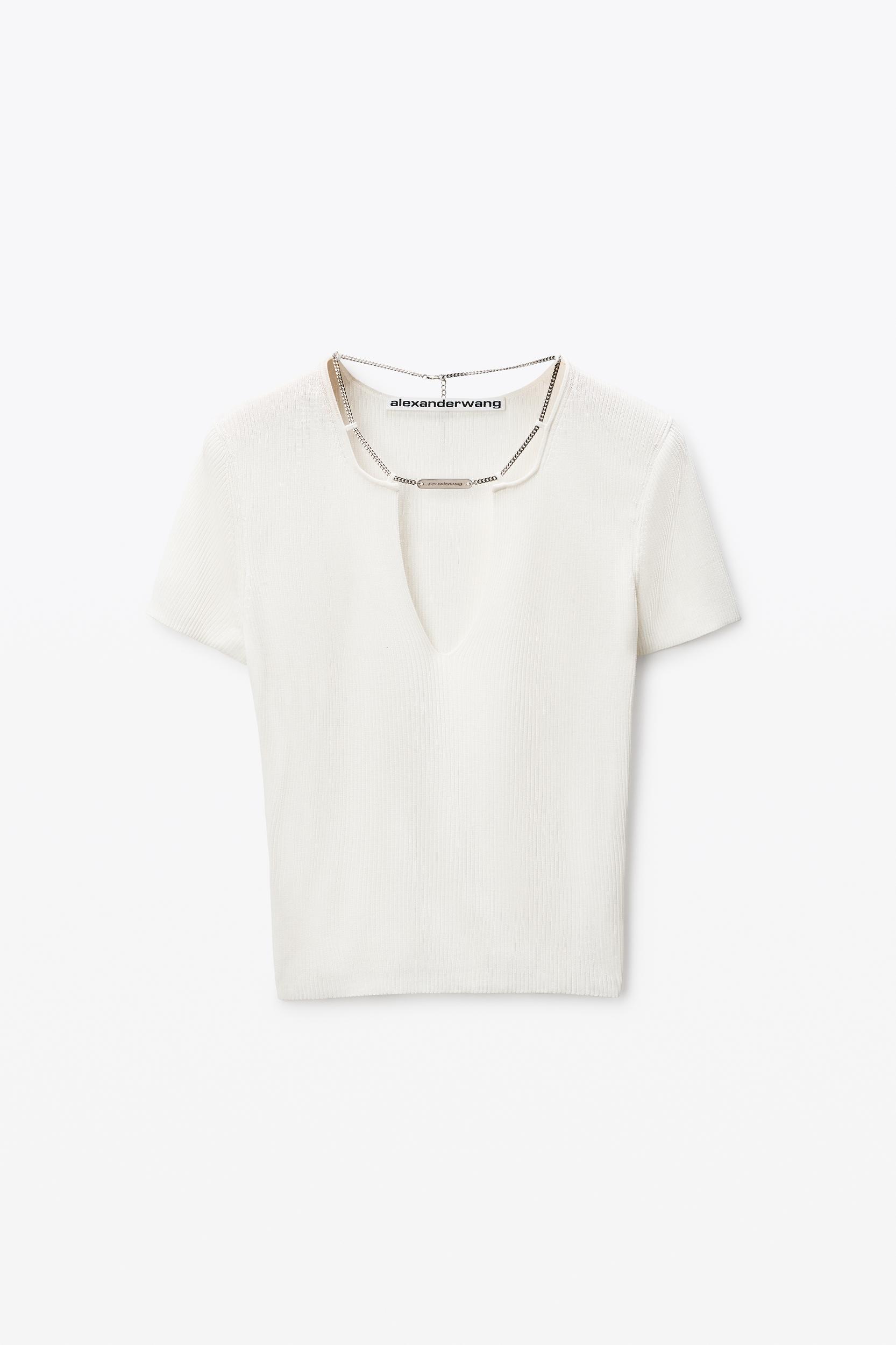 White Logo Nameplate Pullover Product Image