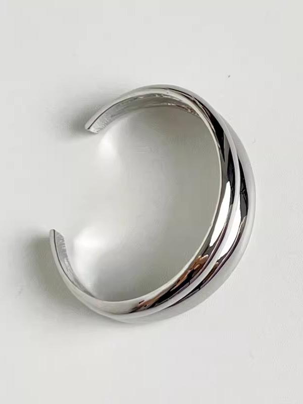 Geometric Shiny Solid Color Bracelet Accessories Product Image