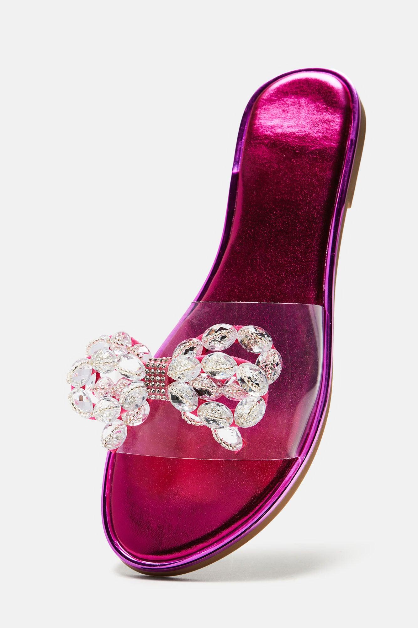 My Bestie Flat Sandals - Pink Product Image