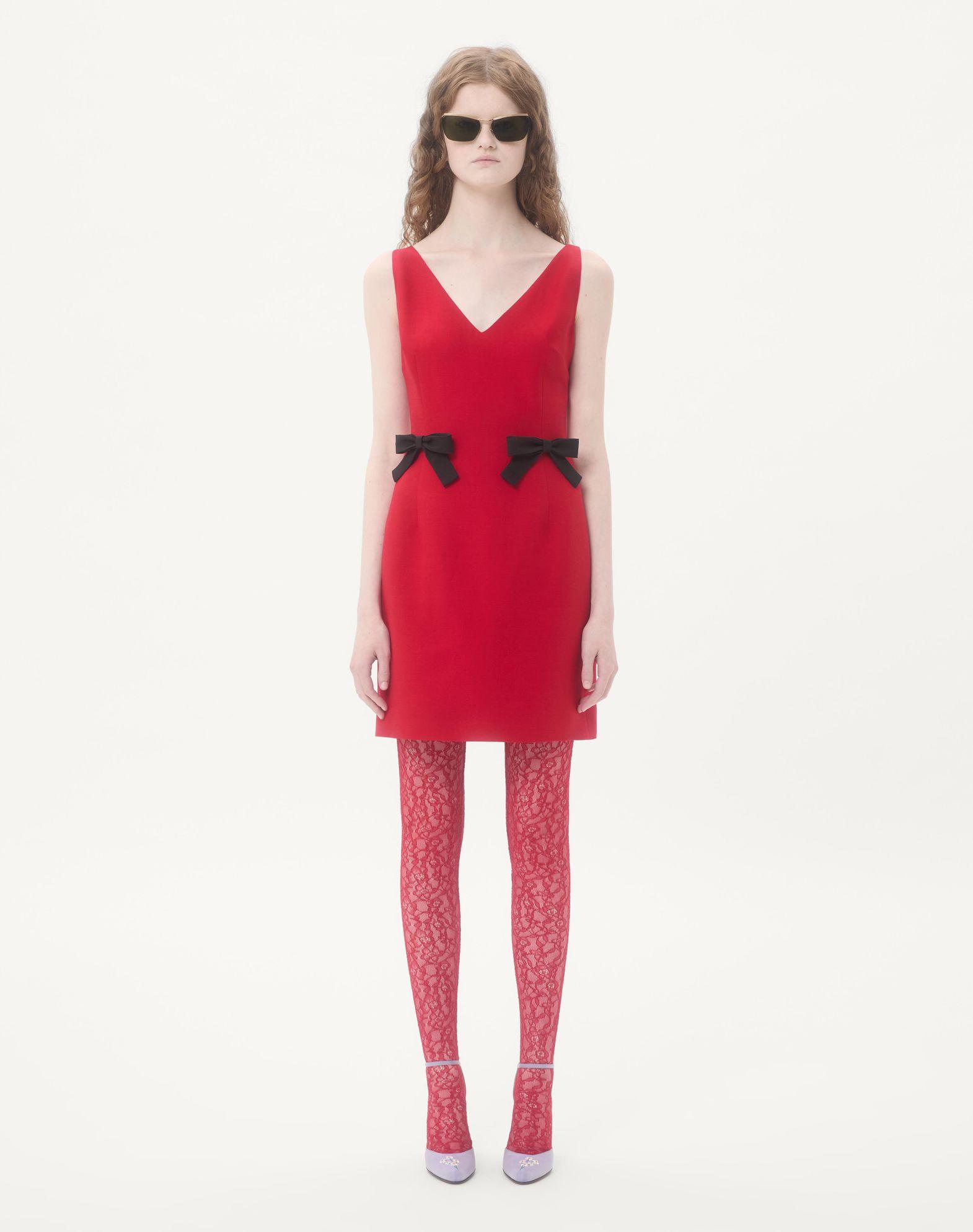 Crepe Couture Short Dress Product Image