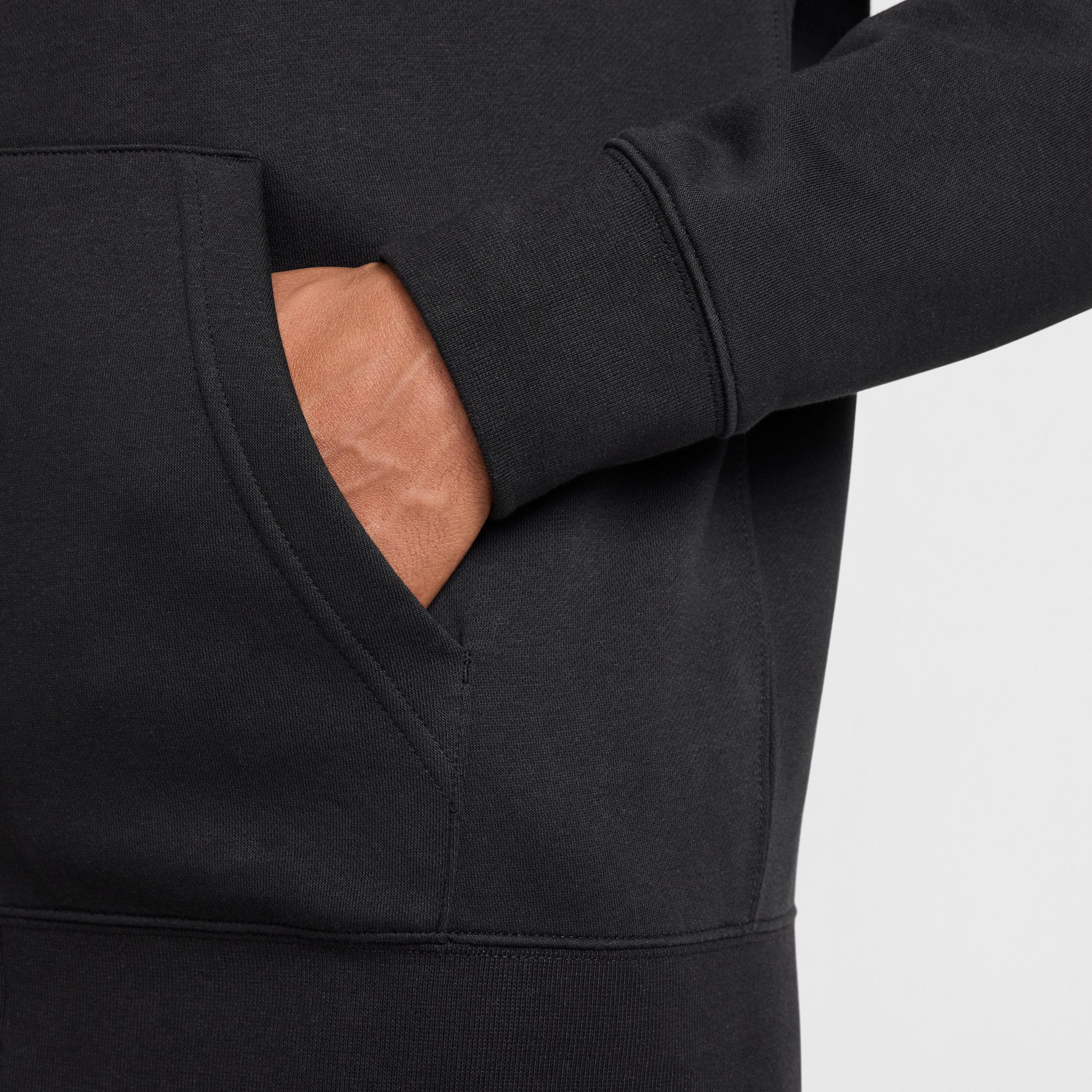 Nike Mens Club Full-Zip Fleece Hoodie | FN3861-010 Product Image