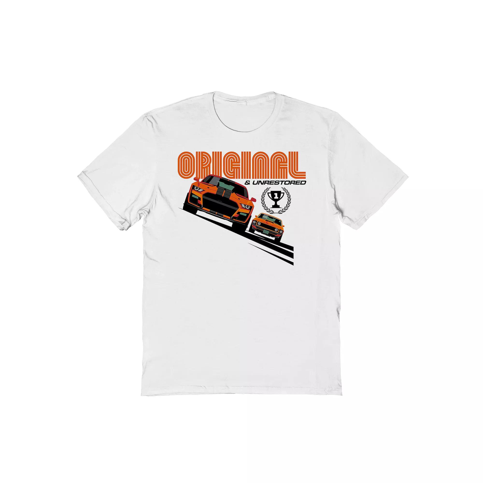 Men's Original & Unrestored Trophy Cup Car Graphic Tee,  Product Image