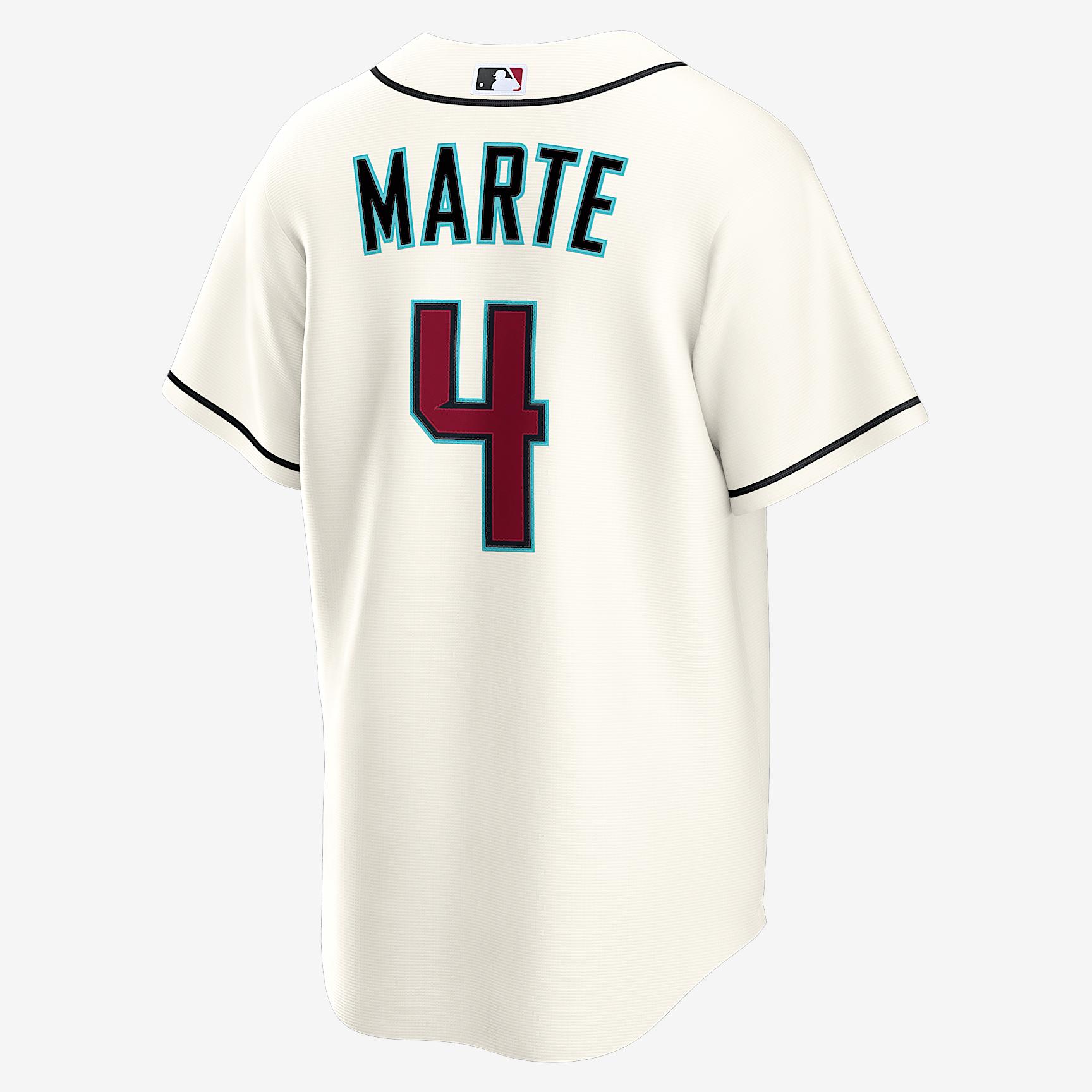 Ketel Marte Arizona Diamondbacks Nike Mens MLB Replica Jersey | RE25DKHODQ9-VL0 Product Image