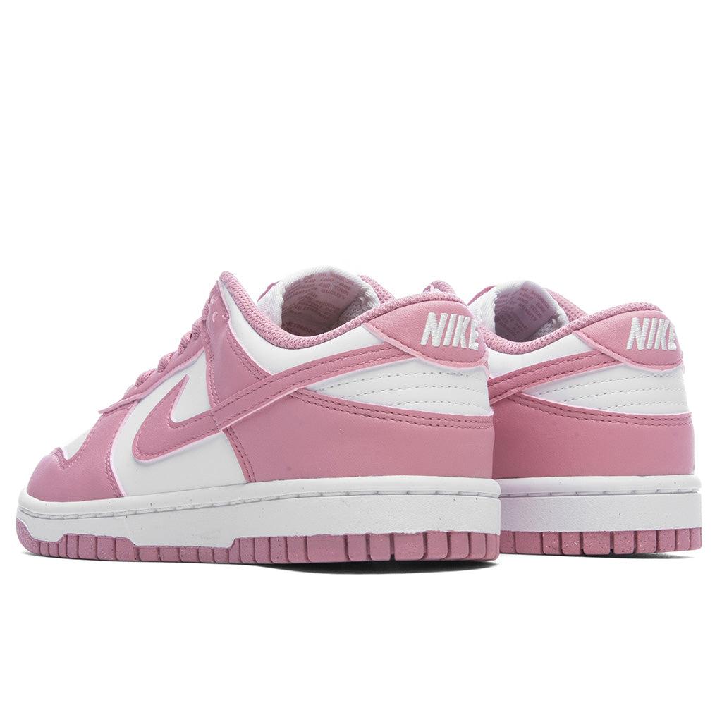 Women's Dunk Low - White/Elemental Pink Female Product Image