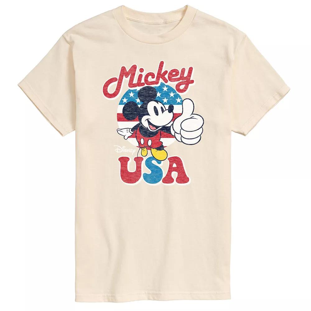 Disney's Mickey Mouse Men's USA Americana Graphic Tee,  Product Image