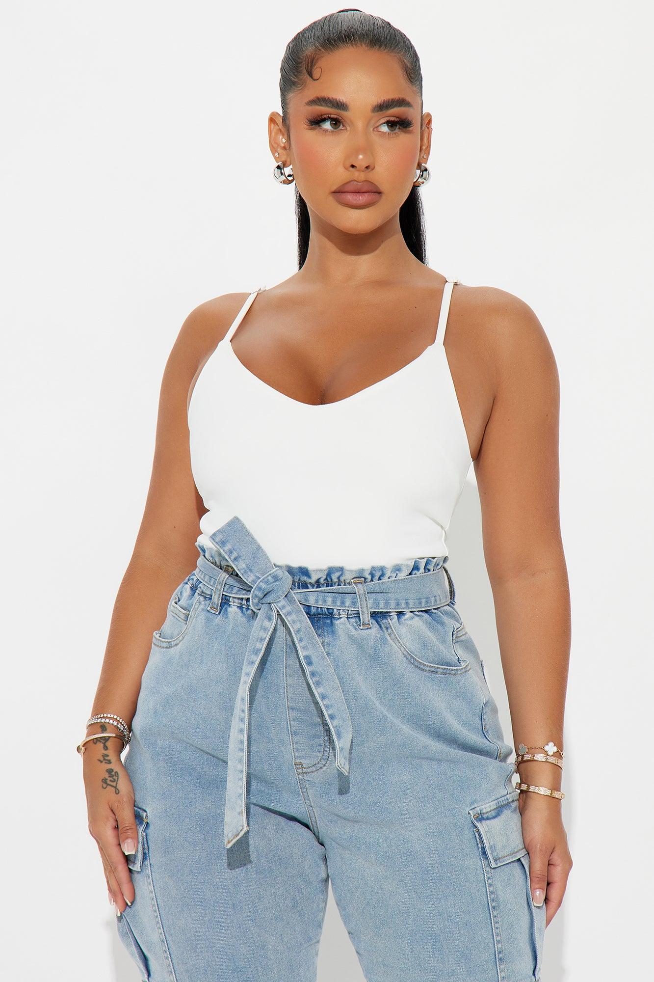 In Her Element Jumpsuit - Light Wash Product Image