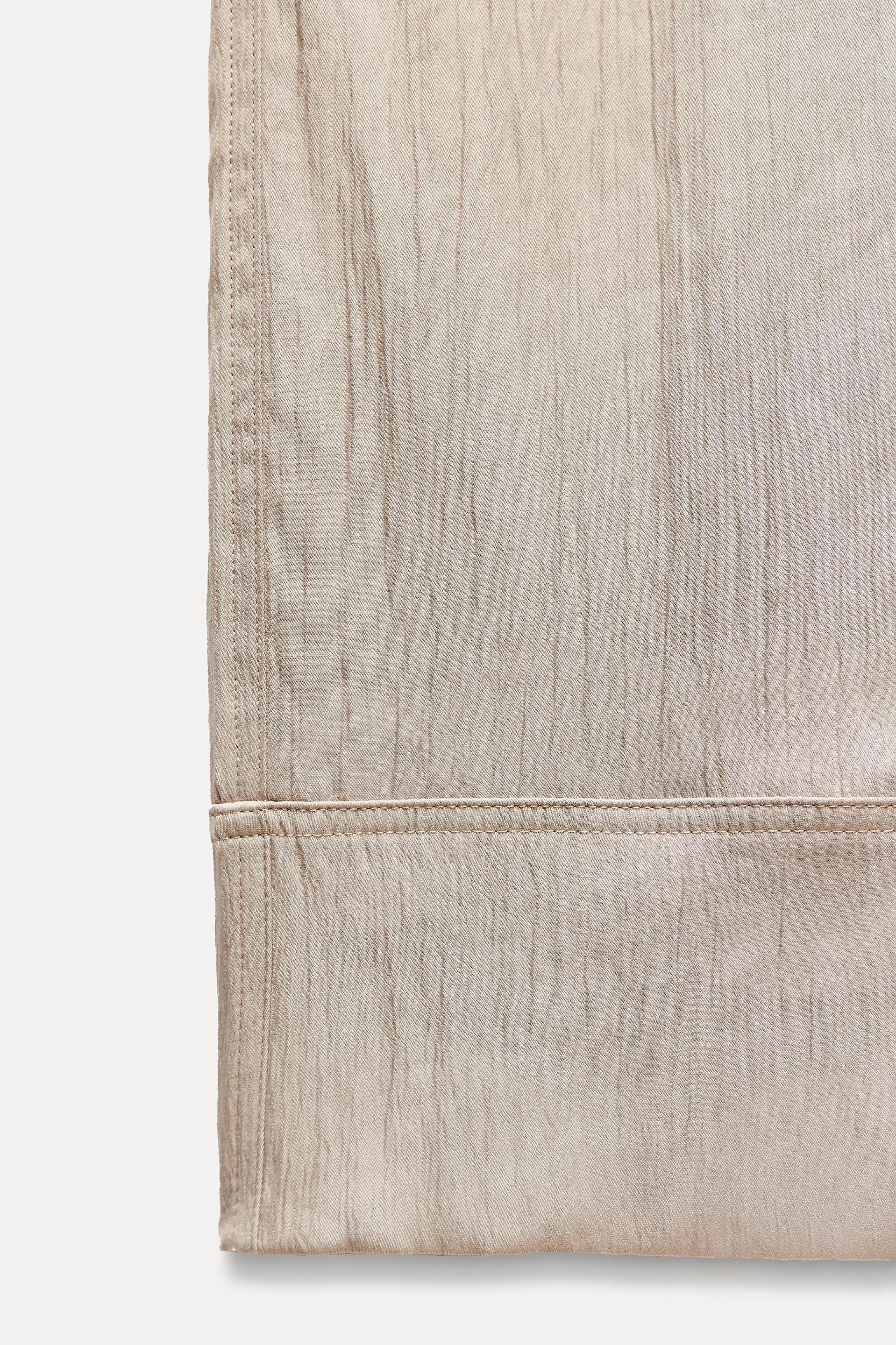 SATIN PAJAMA PANTS Product Image