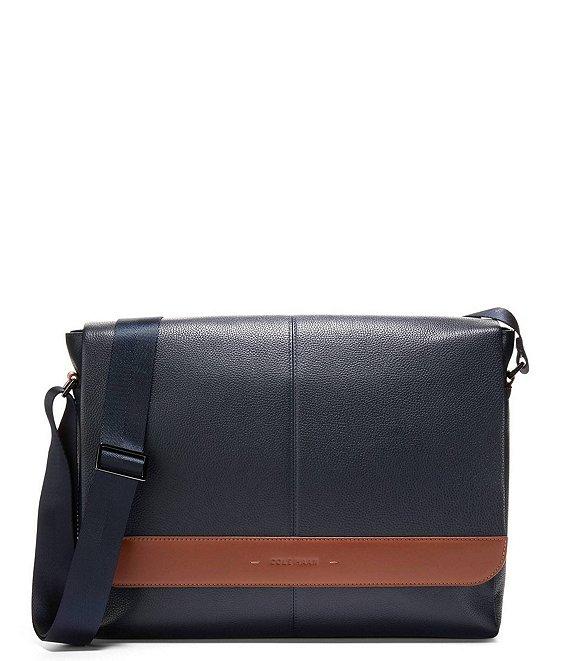 Cole Haan Triboro Leather Messenger Bag Product Image
