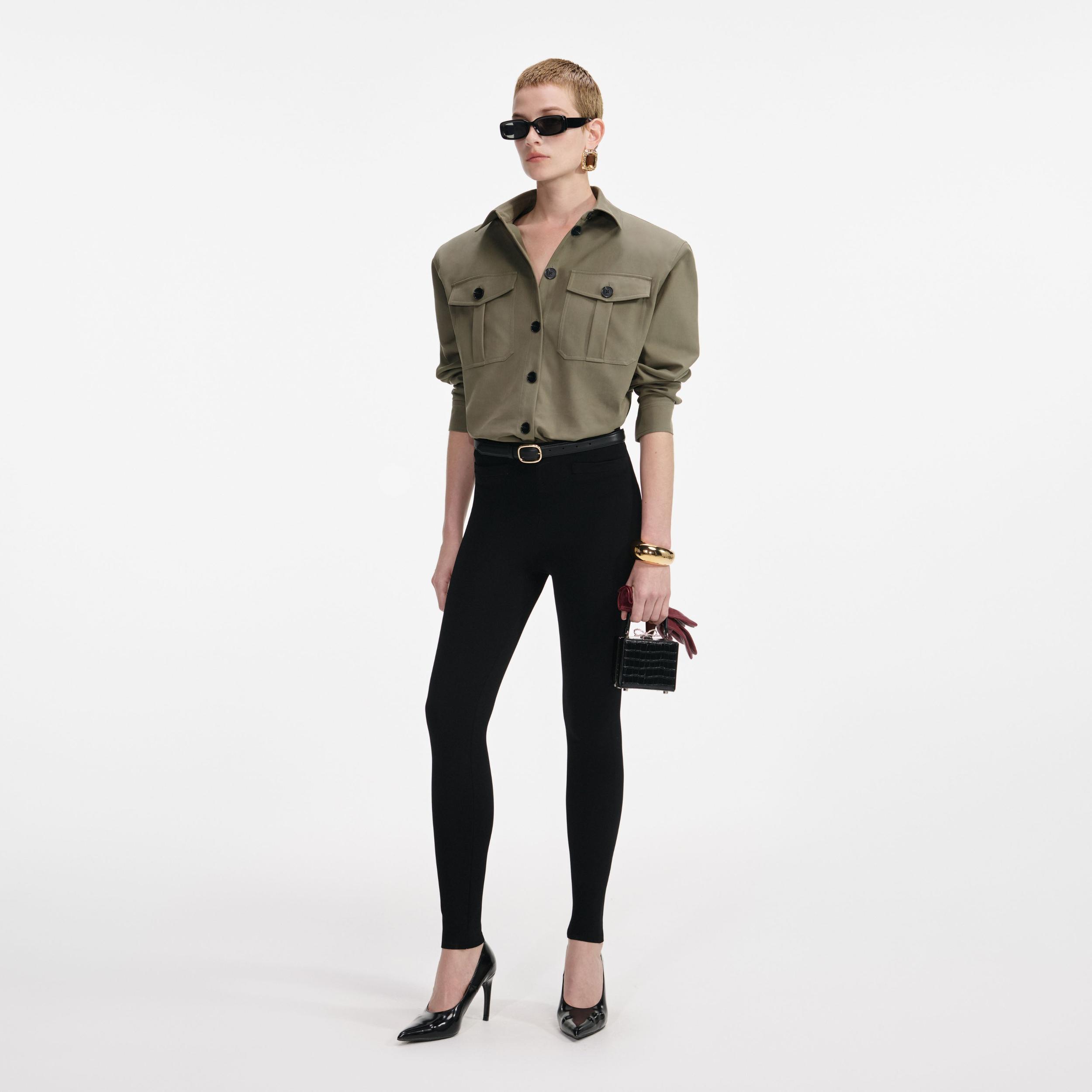 Green Cotton Shirt Product Image