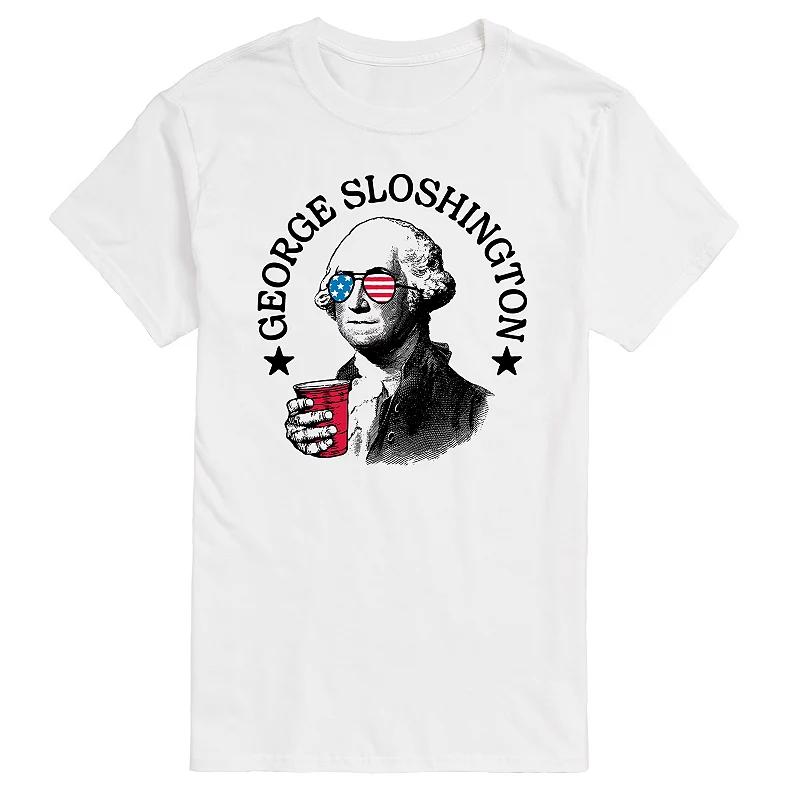 Big & Tall George Sloshington Tee, Men's,  Product Image