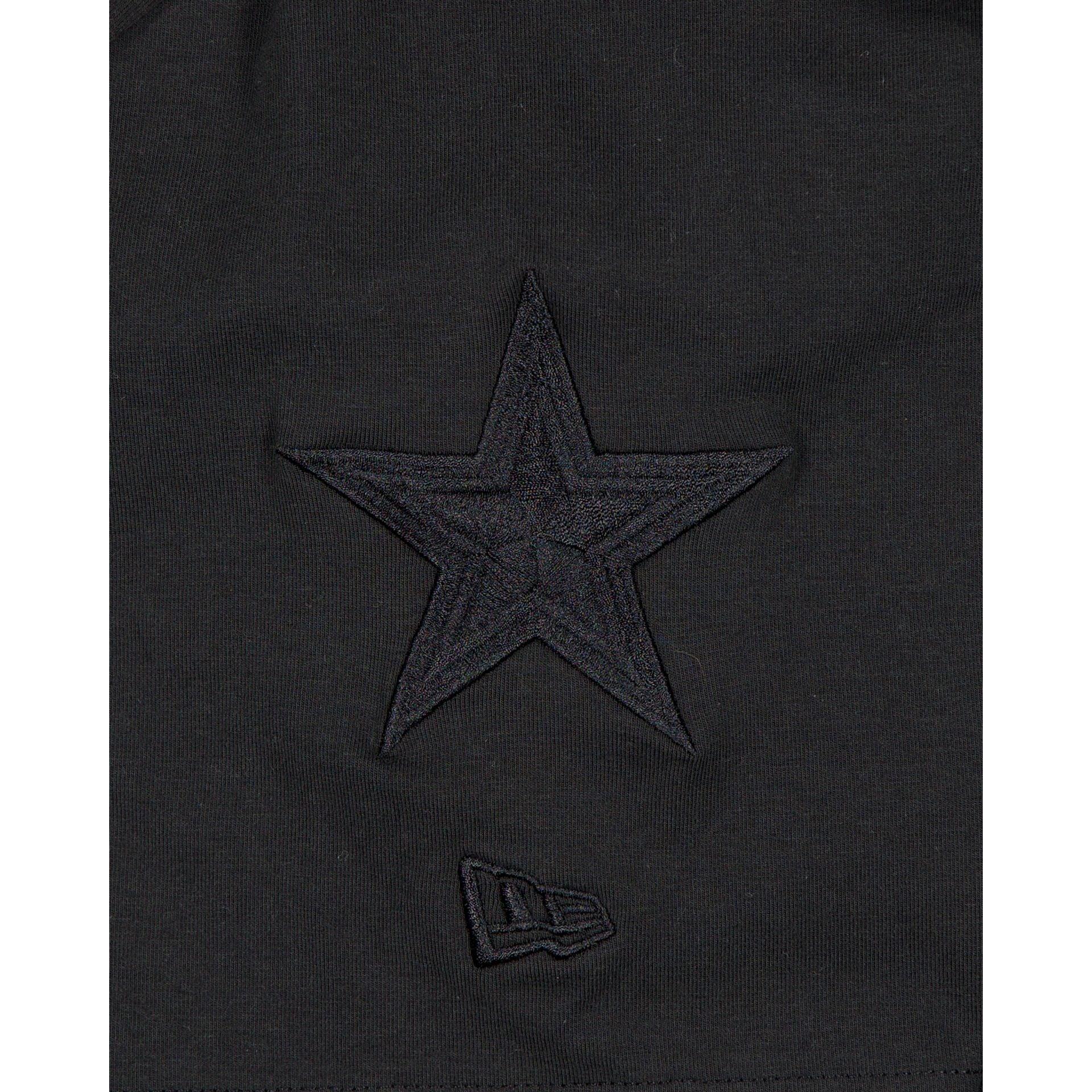 Dallas Cowboys Black on Black Logo Select T-Shirt Male Product Image