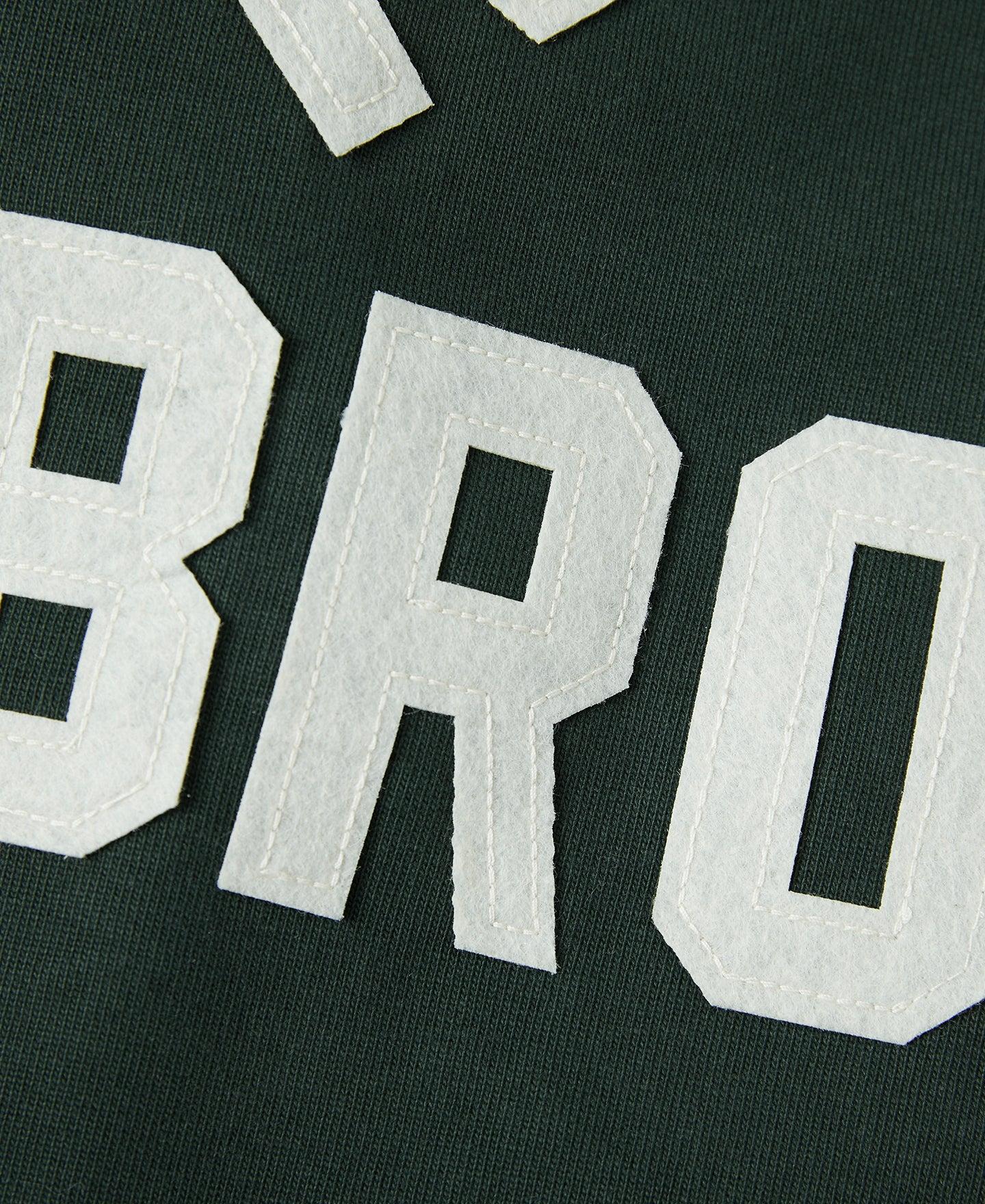 Heavyweight Two-Tone Racing Jersey T-Shirt - Orange/Green Product Image