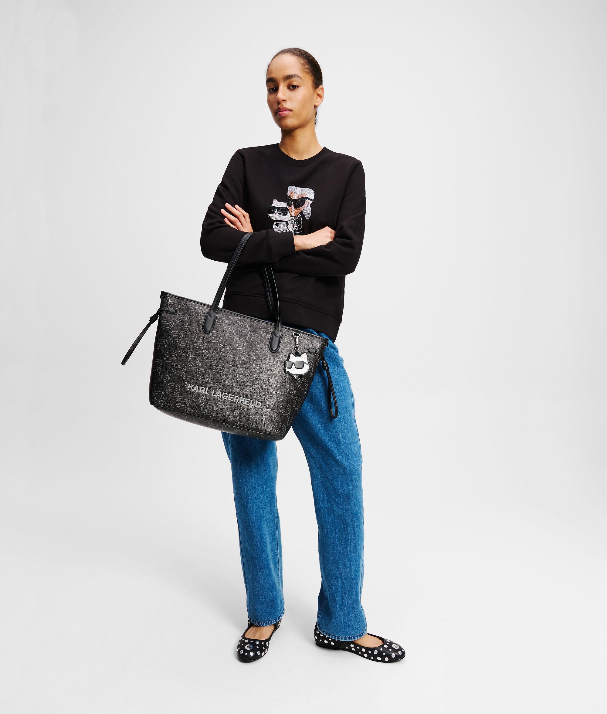 RHINESTONE IKON KARL & CHOUPETTE SWEATSHIRT Product Image